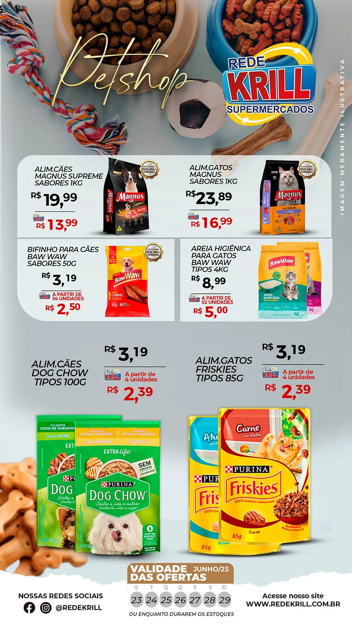Encarte de Catálogo Rede Krill 23 de junho até 29 de junho 2025 - Pagina 4