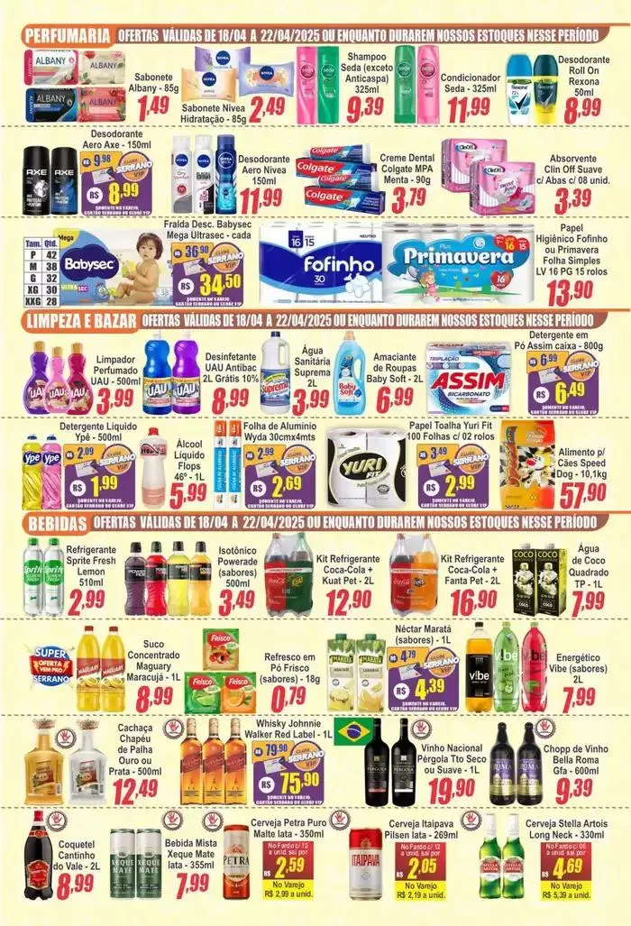 Encarte de Encarte Serrano Supermercado 16 de abril até 17 de abril 2025 - Pagina 5