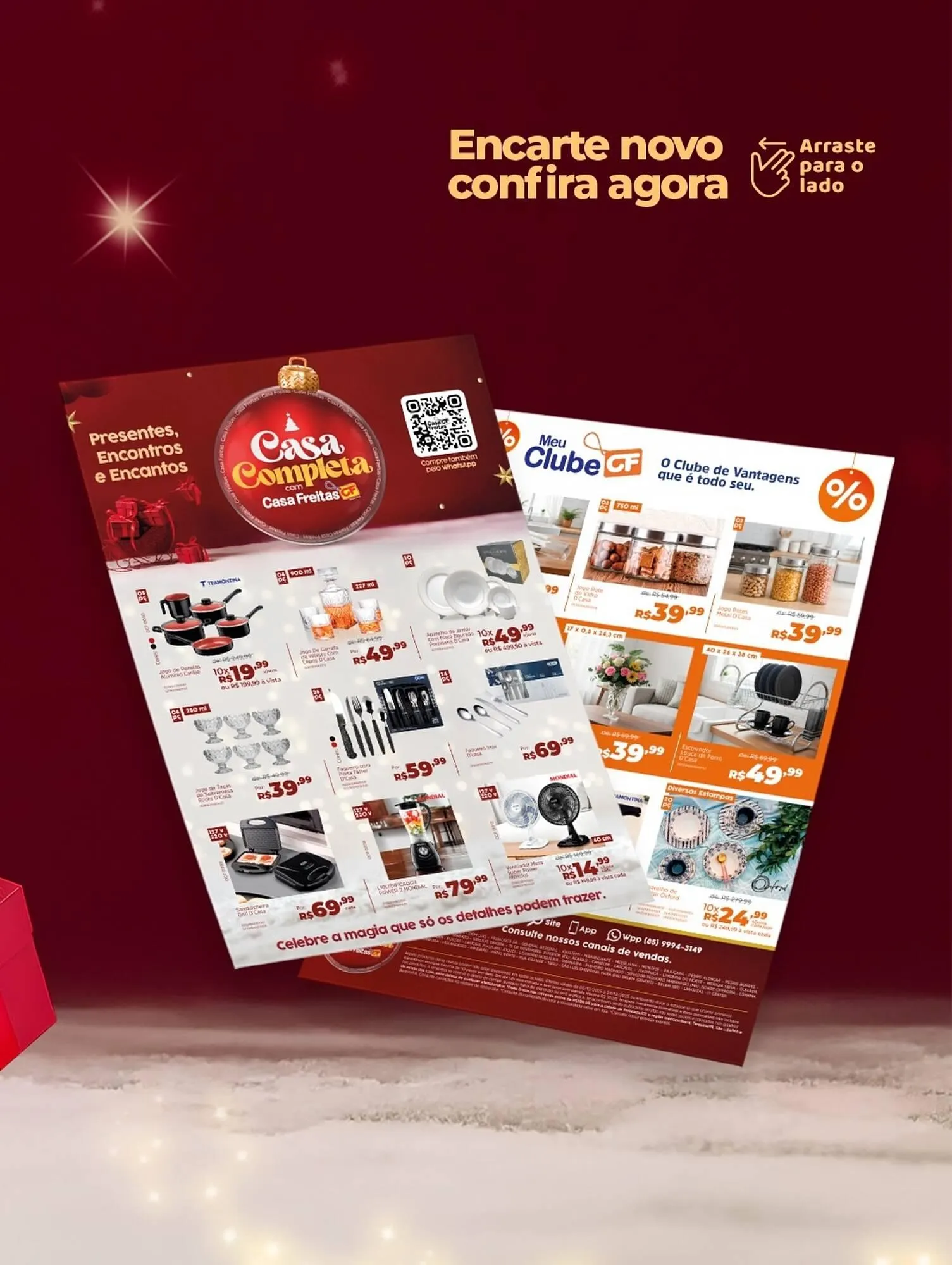 Encarte de Catálogo Casa Freitas 3 de dezembro até 9 de dezembro 2025 - Pagina 1