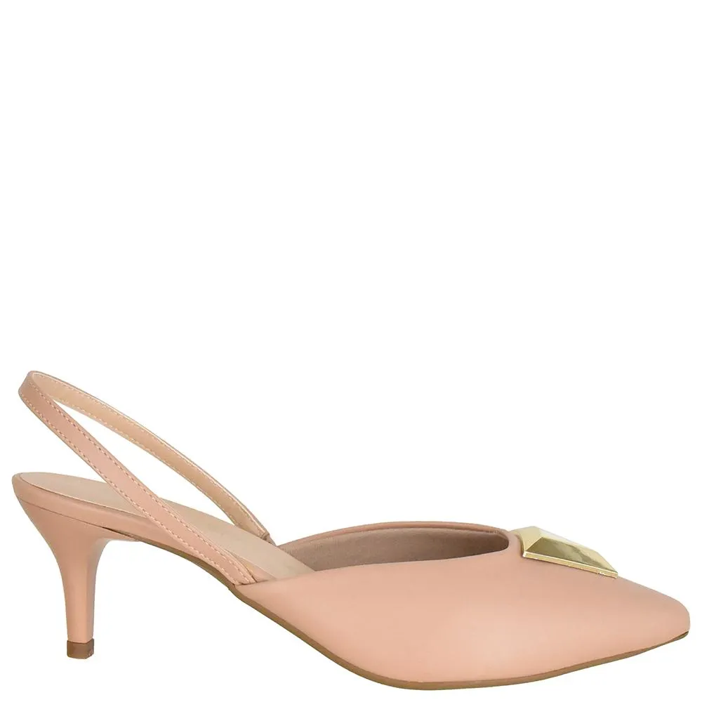 SAPATO SALTO FINO MEDIO METAL DI SANTINNI