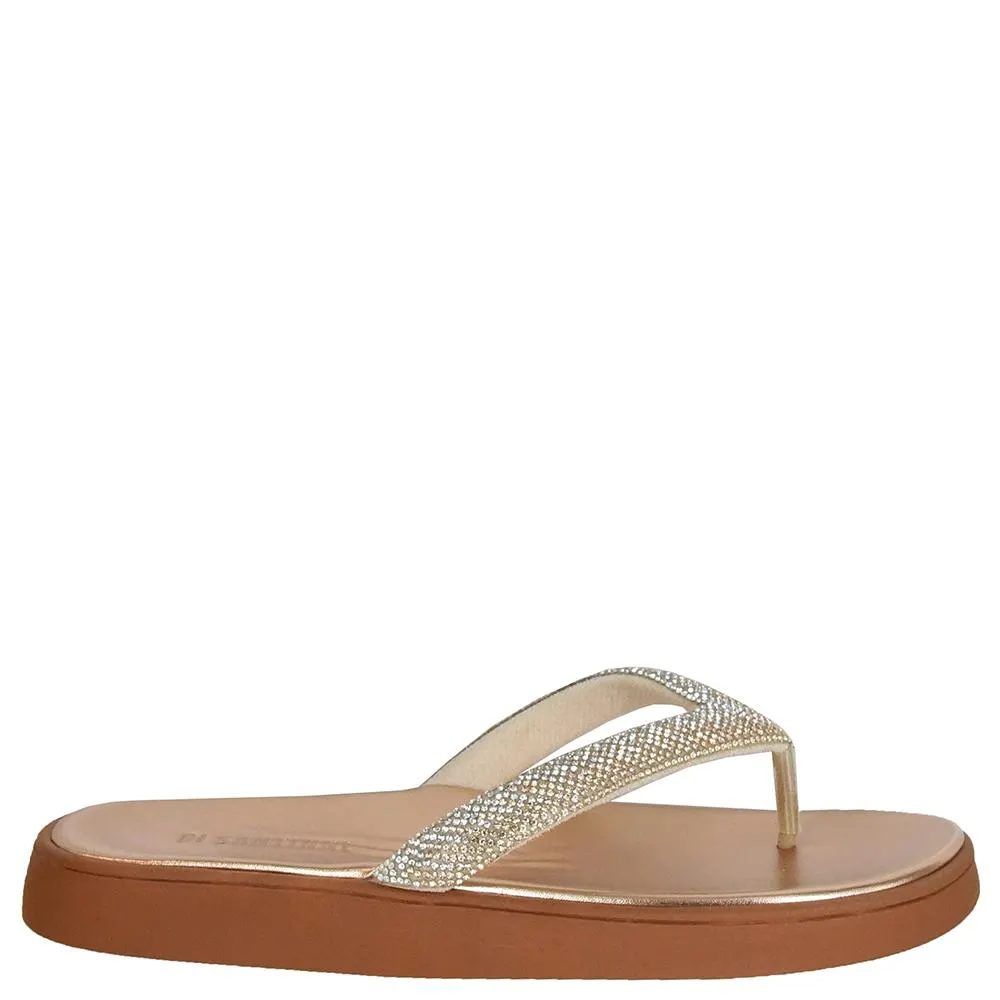 TAMANCO FLATFORM TIRA STRASS DI SANTINNI