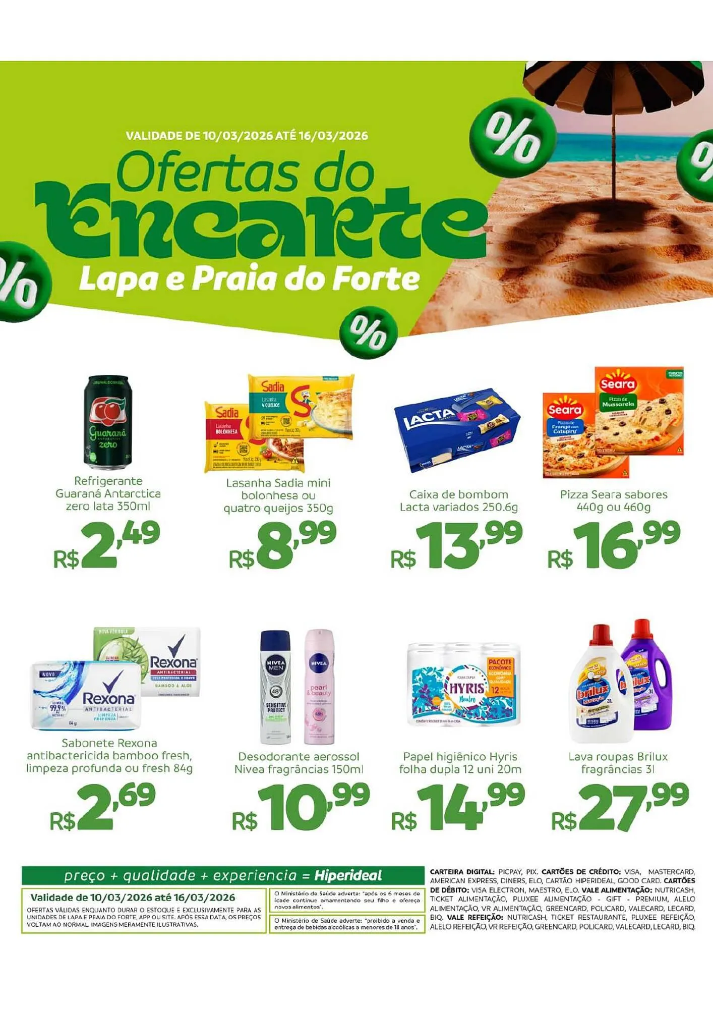 Encarte de Catálogo Hiperideal Supermercados 10 de março até 16 de março 2026 - Pagina 3