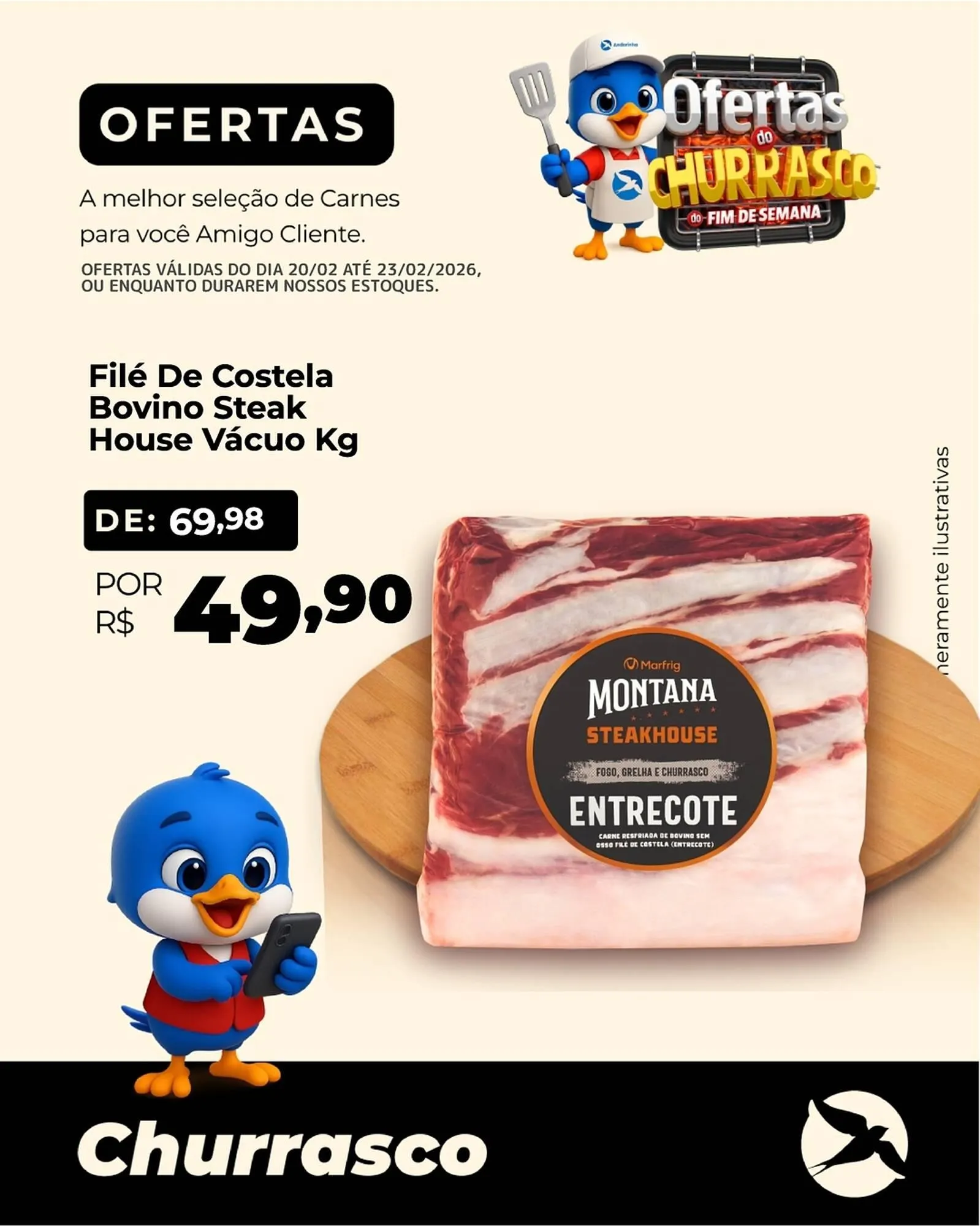 Encarte de Folheto Andorinha Hipermercado 21 de fevereiro até 23 de fevereiro 2026 - Pagina 4