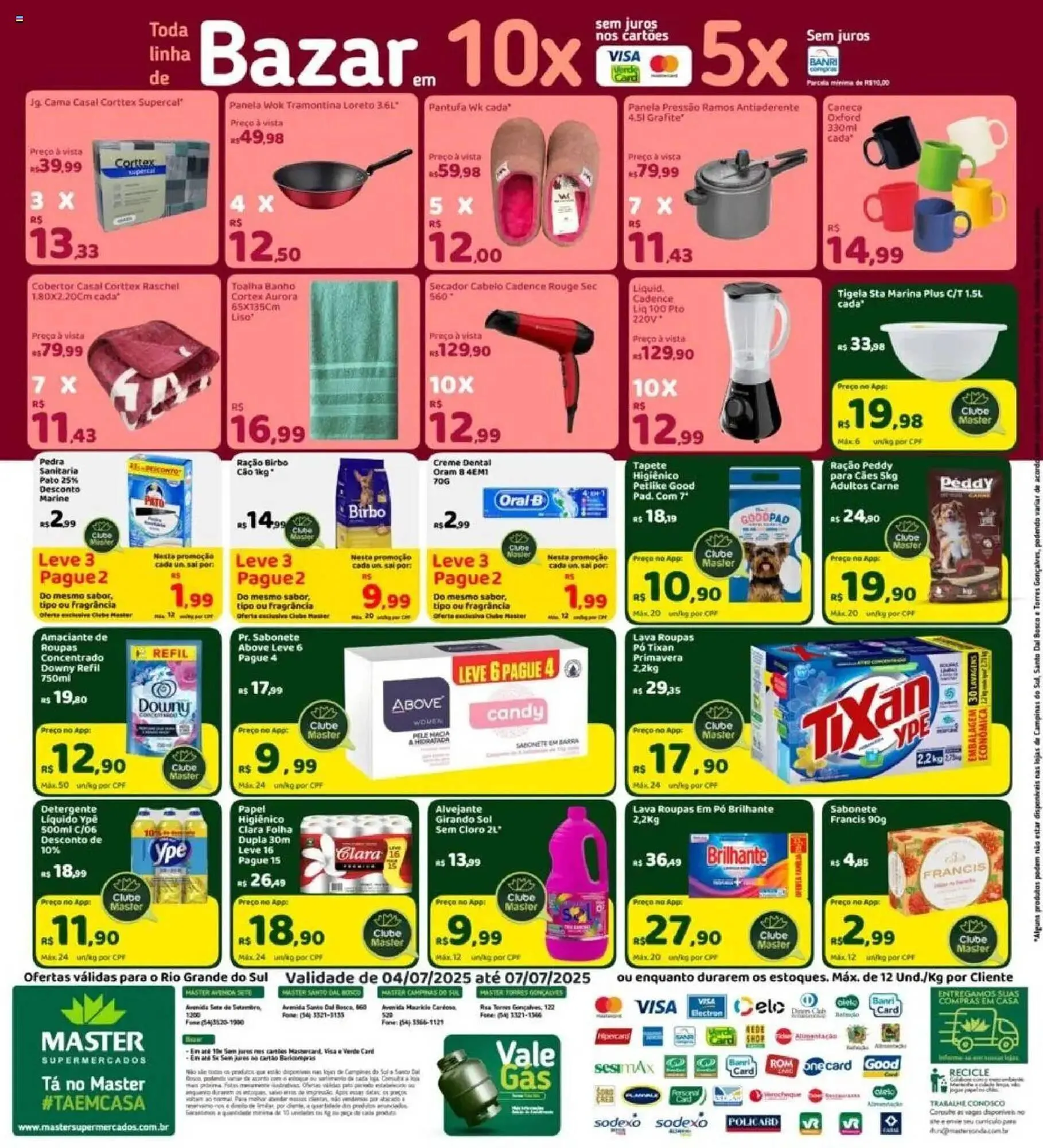 Encarte de Catálogo Master Supermercados 4 de julho até 7 de julho 2025 - Pagina 4