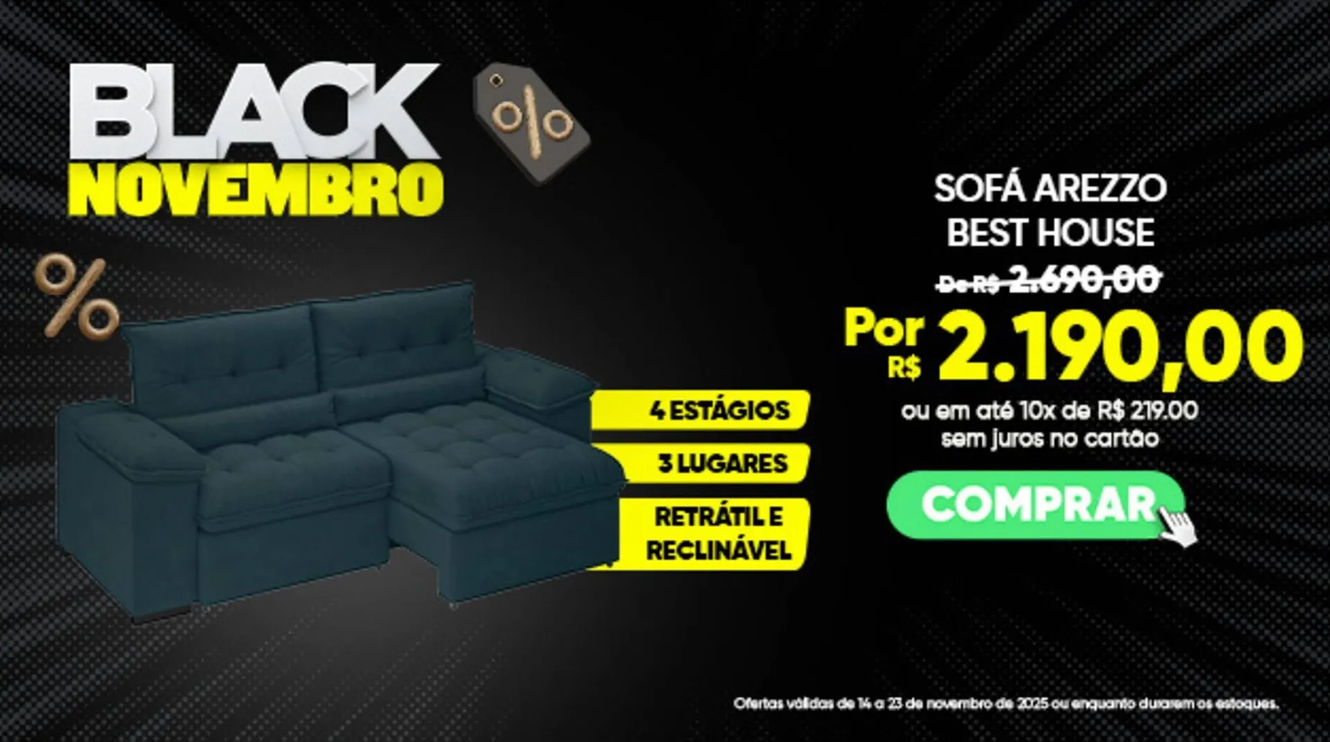 Encarte de Catálogo Cybelar 14 de novembro até 23 de novembro 2025 - Pagina 1