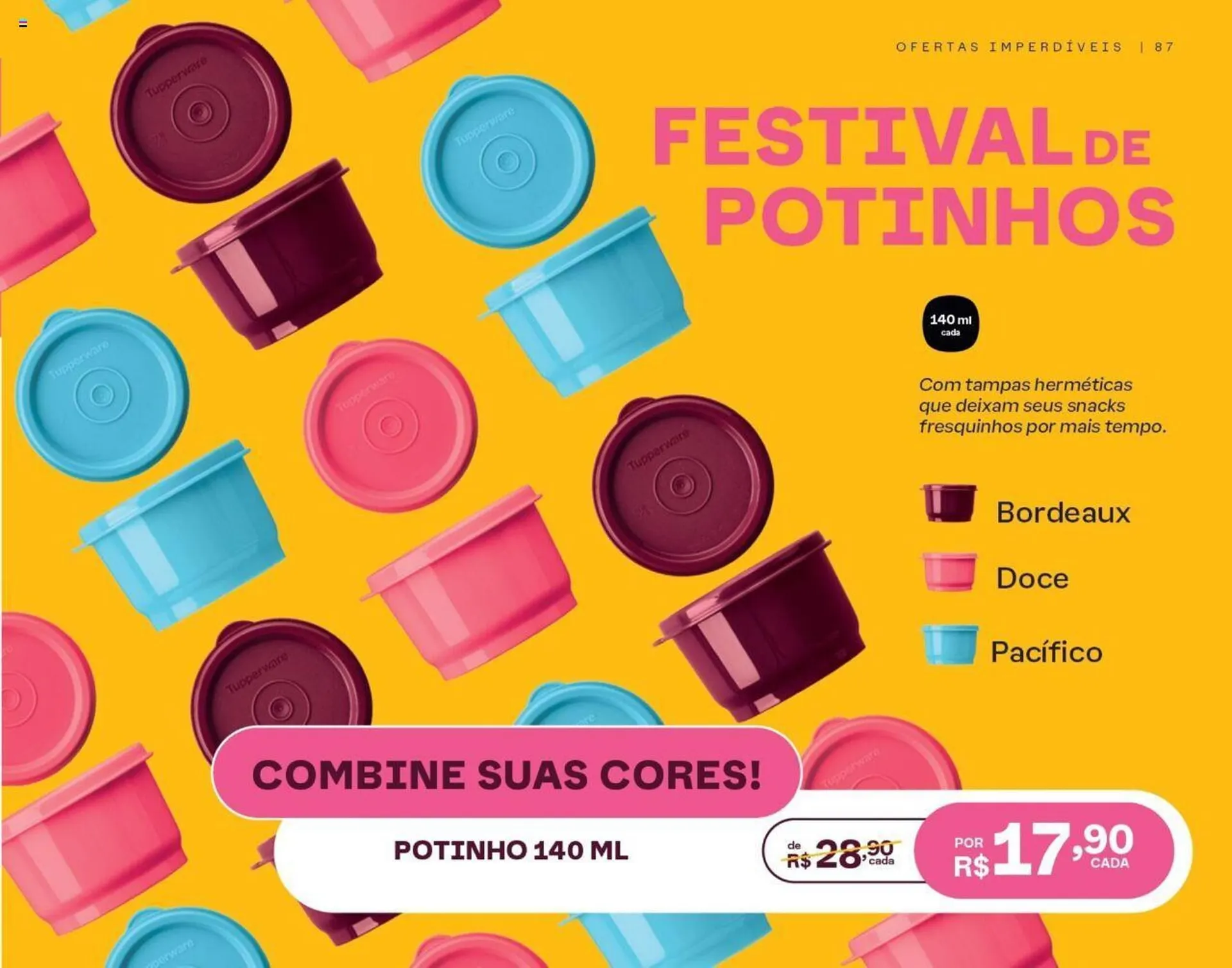 Encarte de Catálogo Tupperware 1 de setembro até 30 de setembro 2024 - Pagina 87