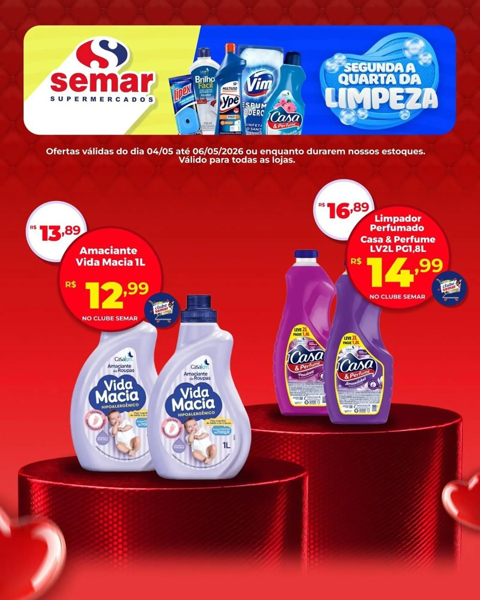 Encarte de Folheto Semar Supermercado 4 de maio até 6 de maio 2026 - Pagina 3