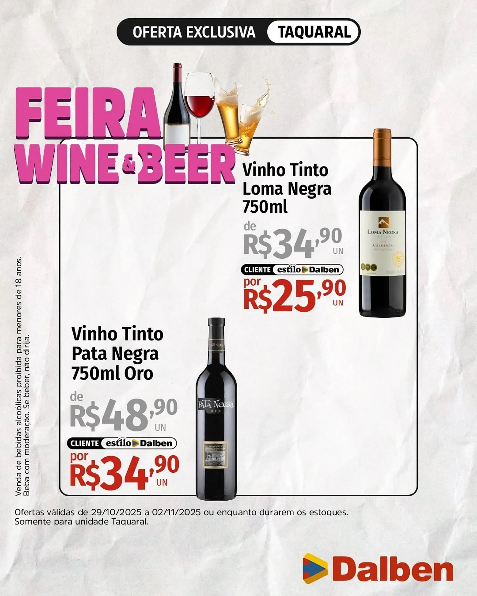 Encarte de Catálogo Supermercado Dalben 29 de outubro até 2 de novembro 2025 - Pagina 3