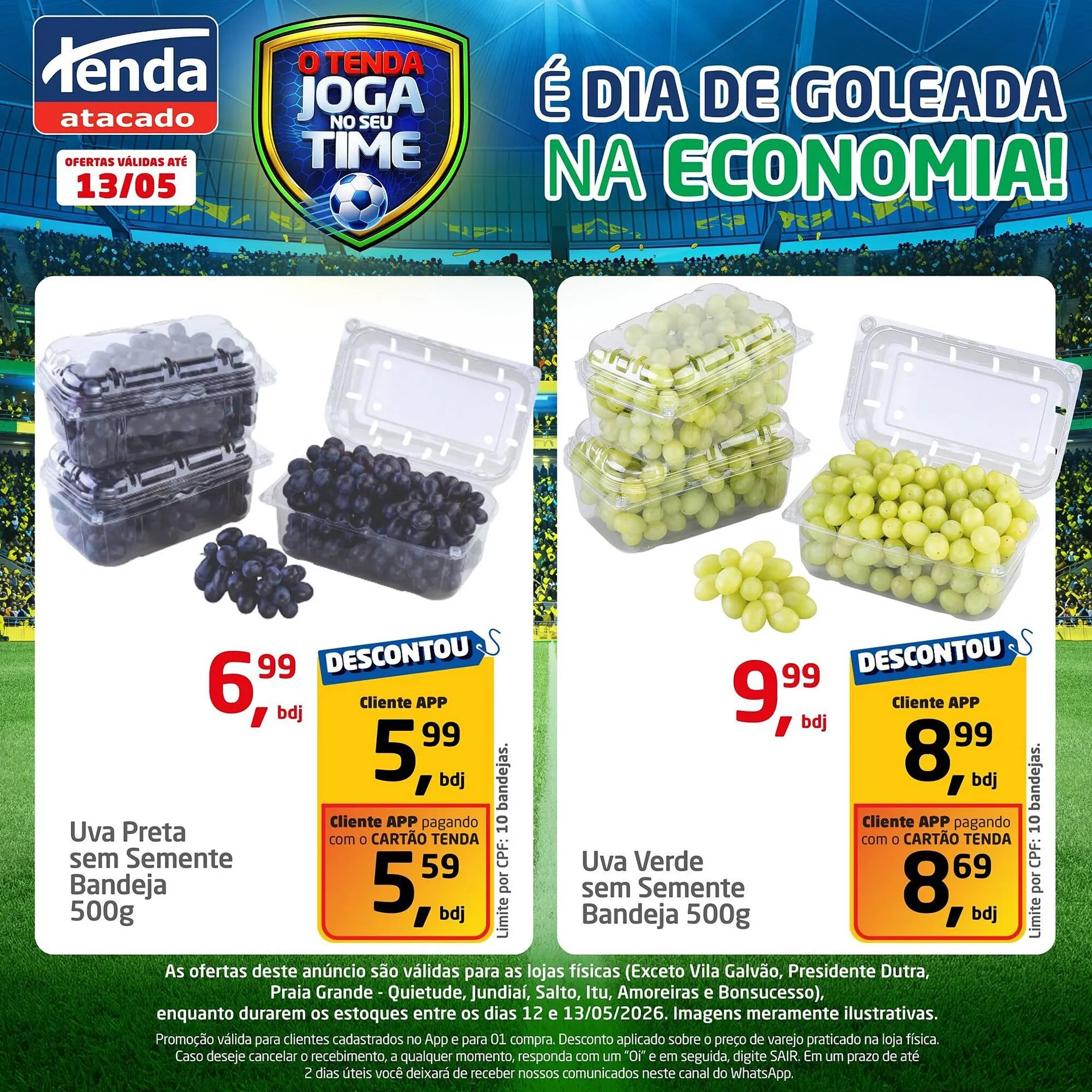 Encarte de Folheto Tenda Atacado 12 de maio até 13 de maio 2026 - Pagina 1