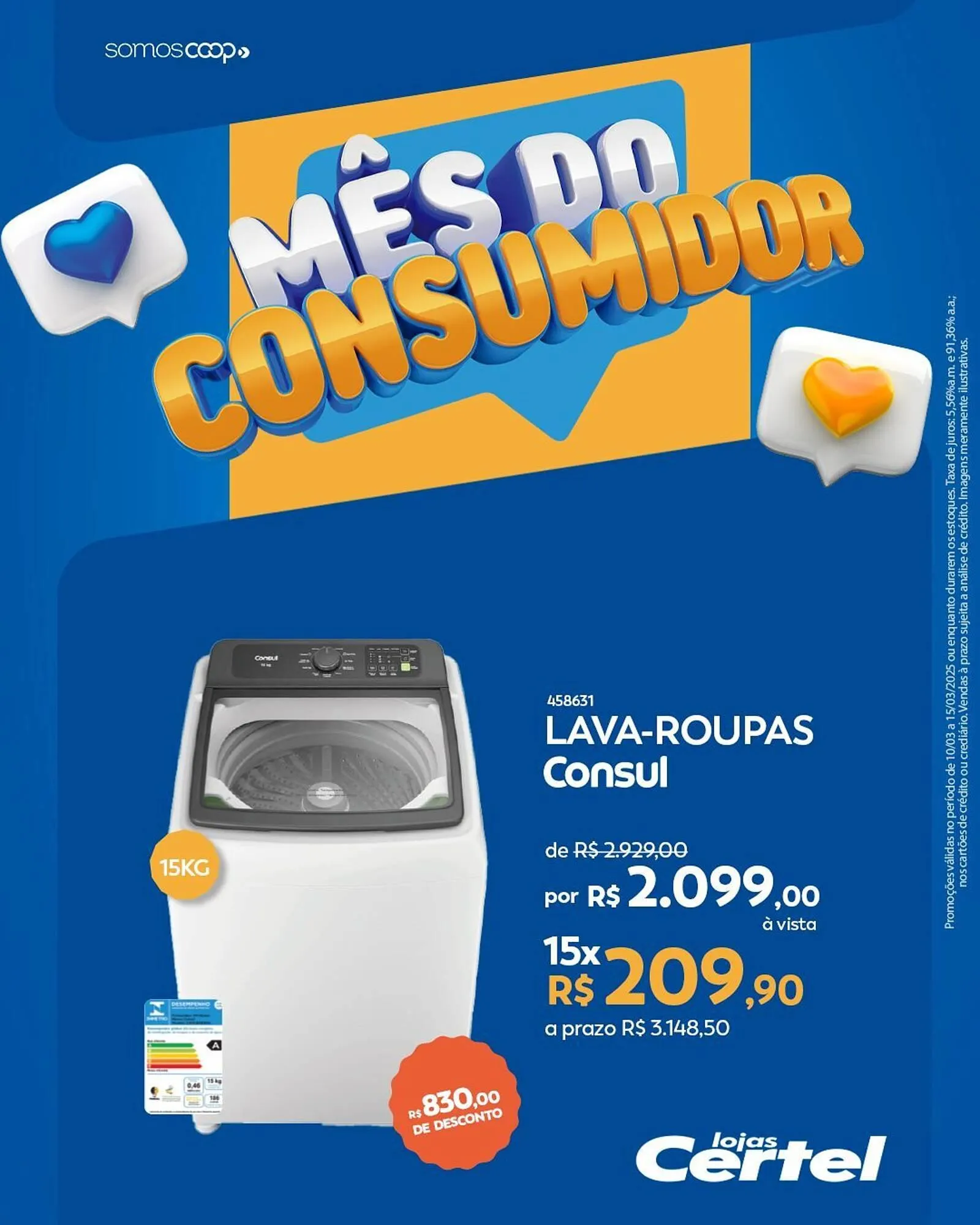 Encarte de Catálogo Lojas Certel 10 de março até 16 de março 2025 - Pagina 2