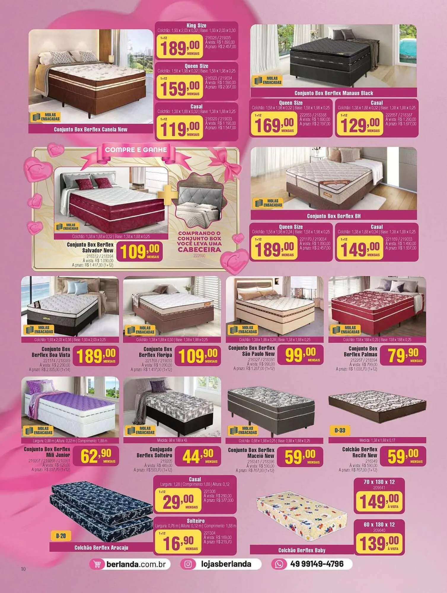 Encarte de Catálogo Berlanda 2 de maio até 25 de maio 2025 - Pagina 10