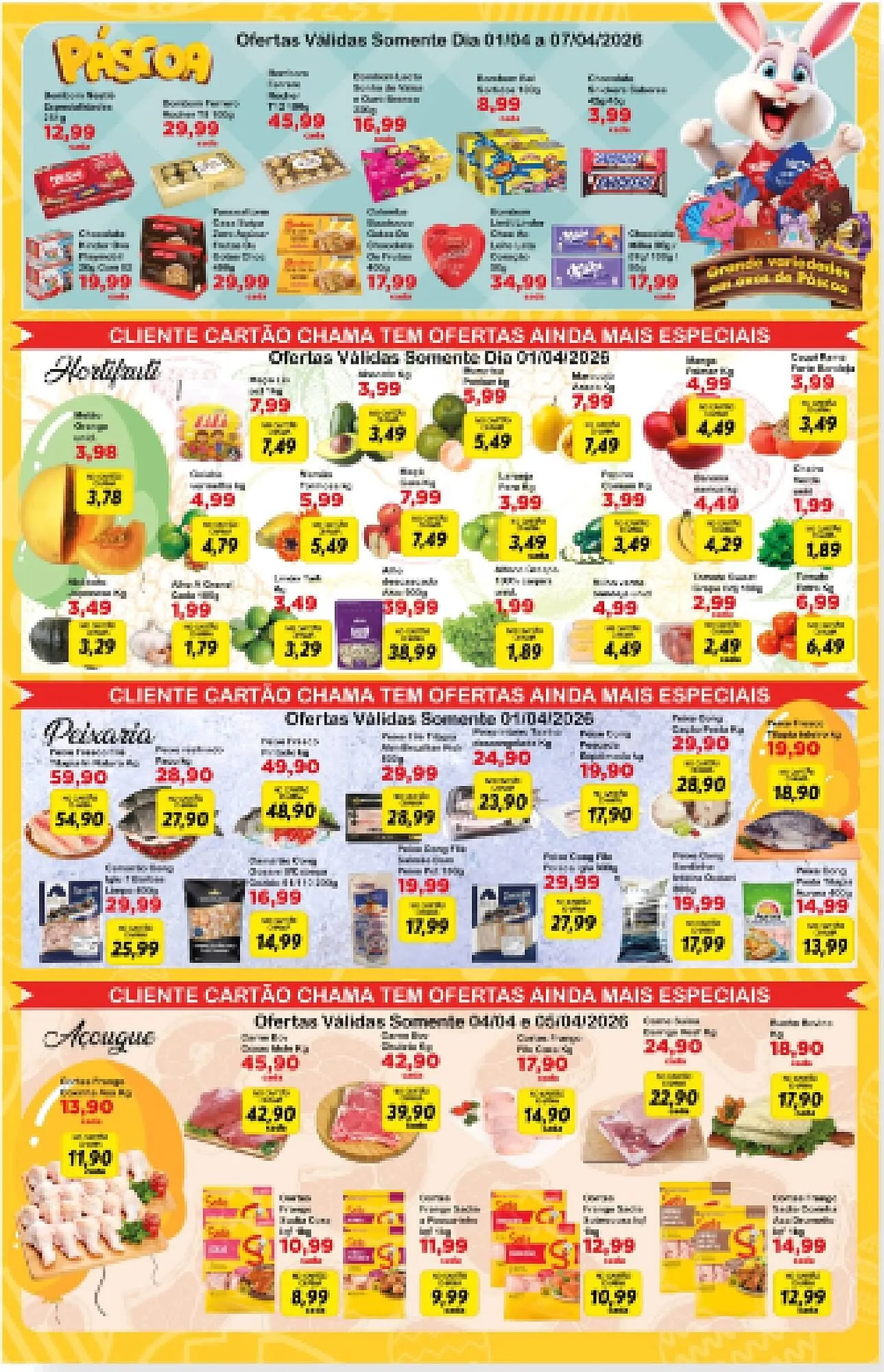 Encarte de Catálogo Chama Supermercados 1 de abril até 7 de abril 2026 - Pagina 2