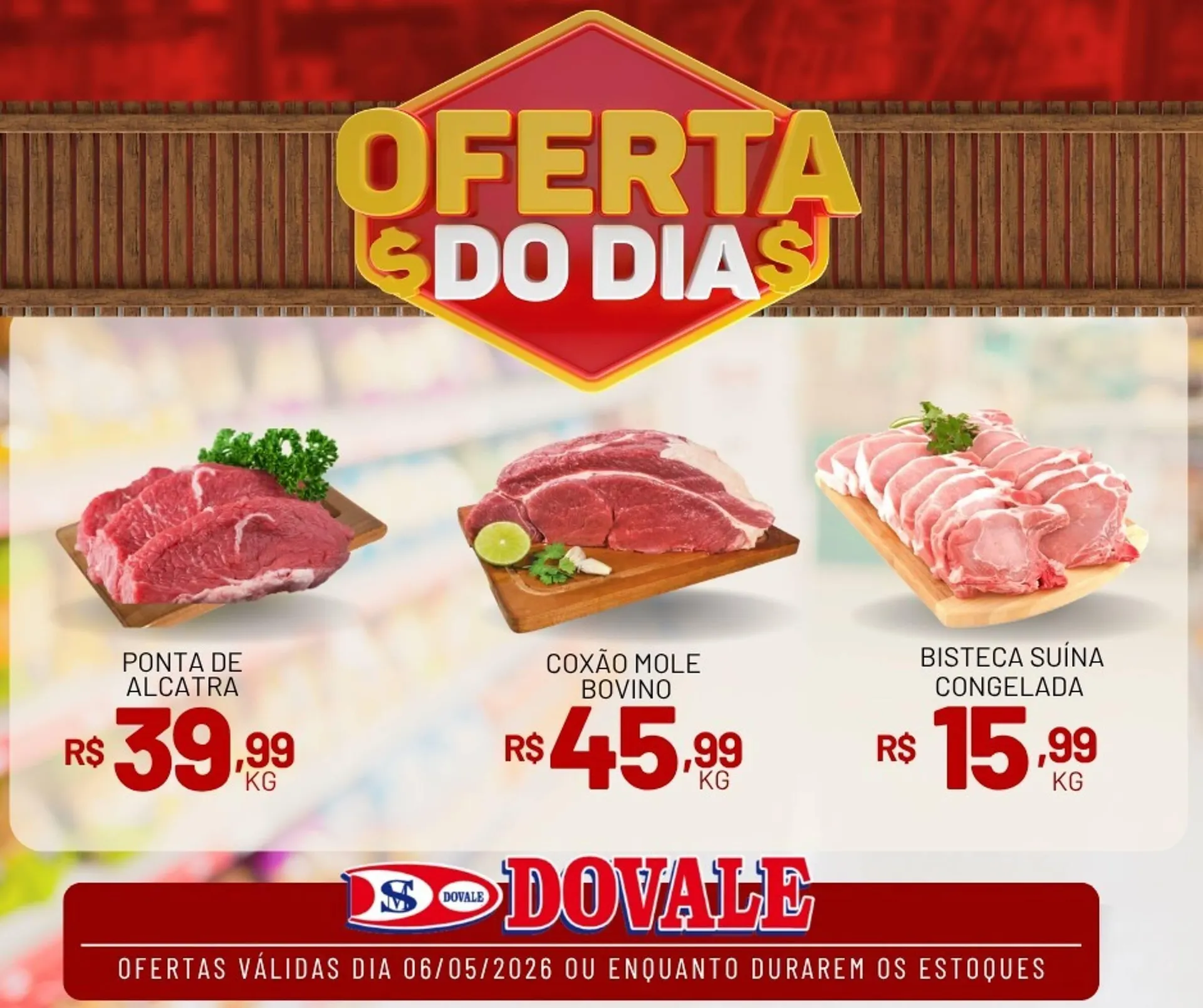 Encarte de Folheto Dovale 6 de maio até 6 de maio 2026 - Pagina 1