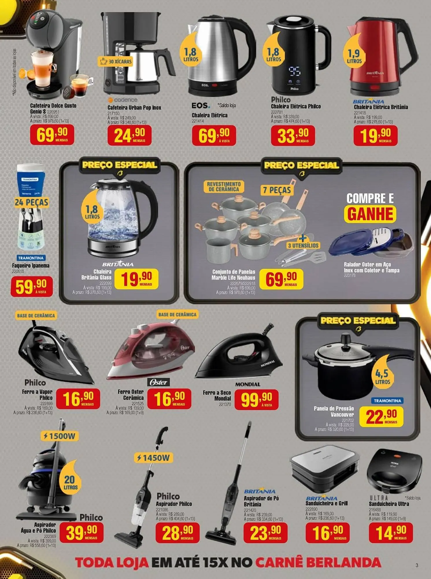 Encarte de Catálogo Berlanda 14 de novembro até 30 de novembro 2025 - Pagina 3