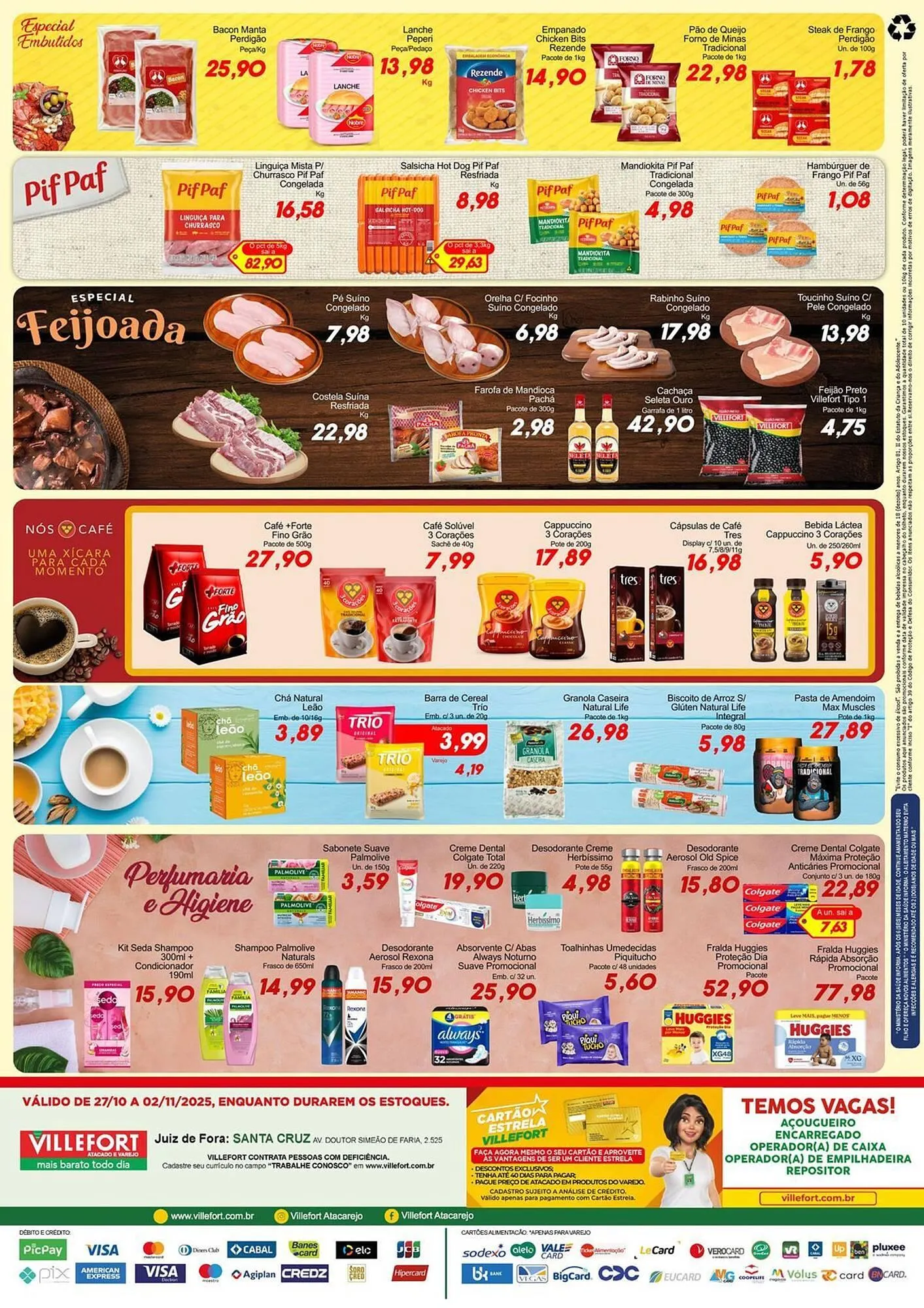 Encarte de Catálogo Villefort Atacadista 27 de outubro até 2 de novembro 2025 - Pagina 2