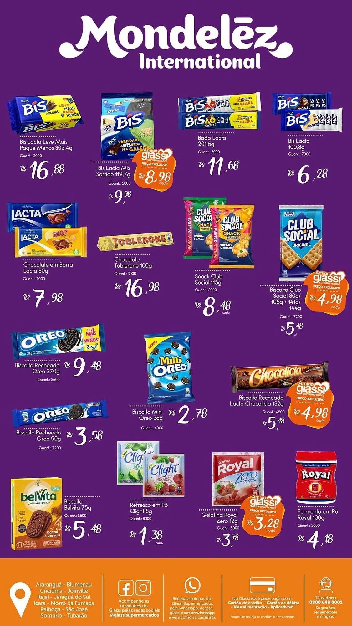 Encarte de Encarte Giassi Supermercados 19 de dezembro até 5 de janeiro 2026 - Pagina 28