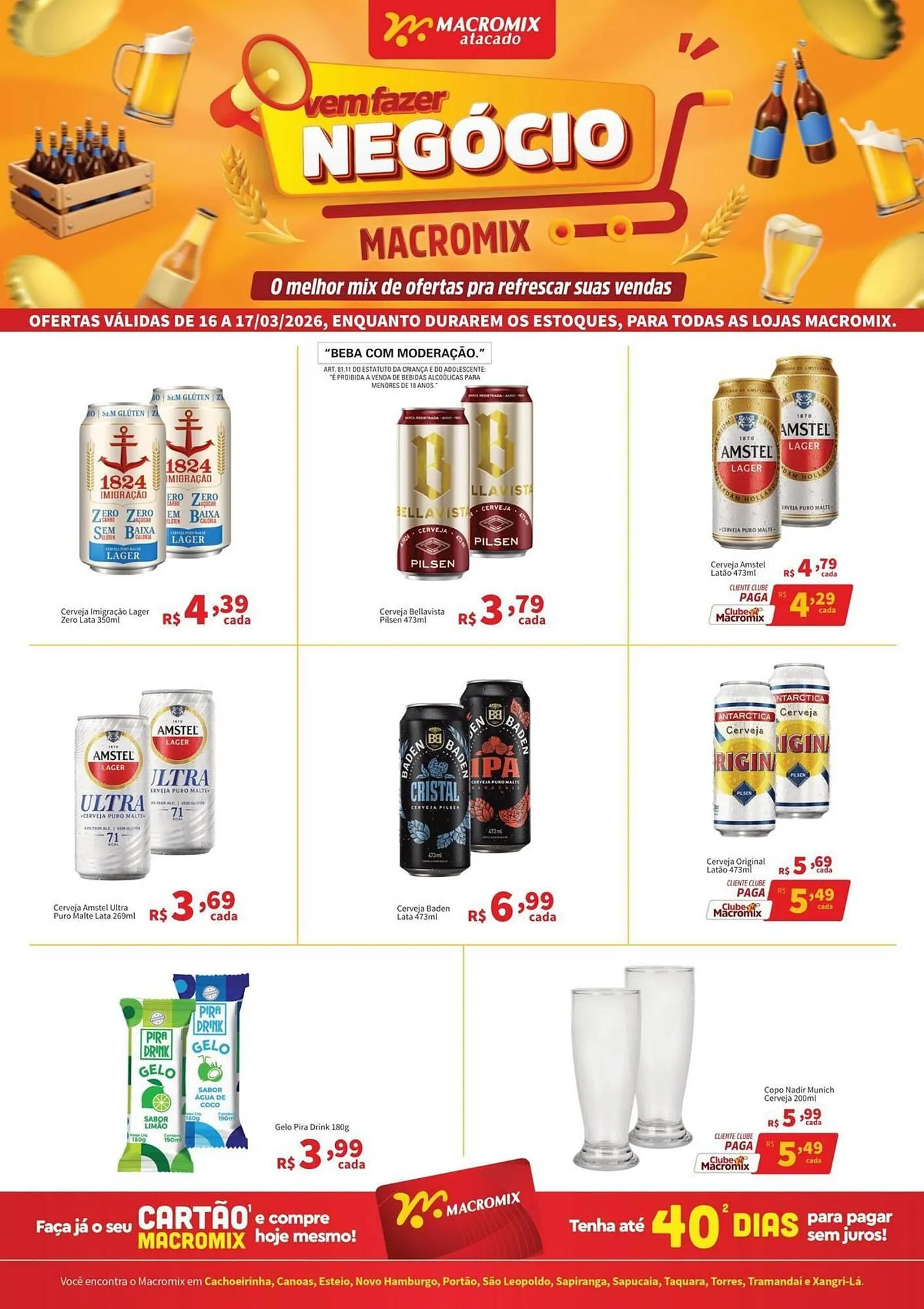 Encarte de Catálogo Macromix Atacado 16 de março até 17 de março 2026 - Pagina 1