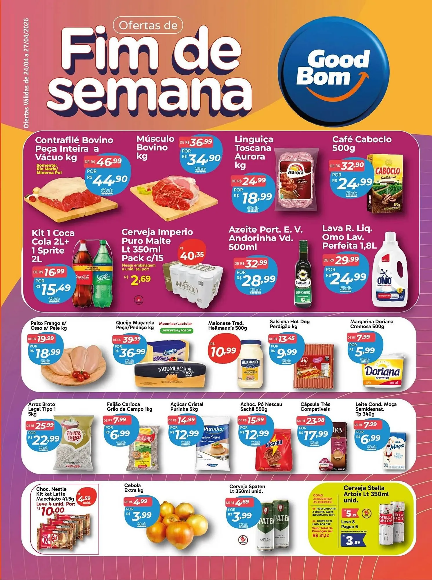 Encarte de Folheto GoodBom 24 de abril até 27 de abril 2026 - Pagina 1