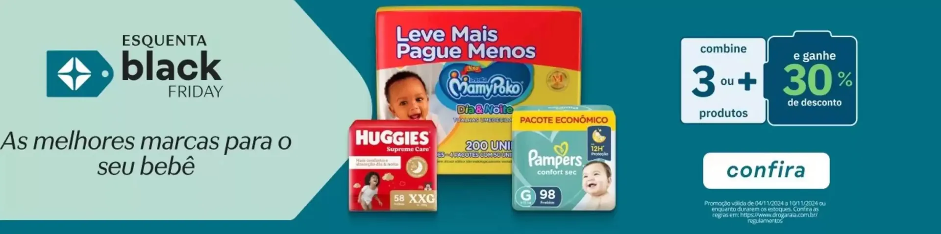 Encarte de Oferta Droga Raia 4 de novembro até 10 de novembro 2024 - Pagina 3