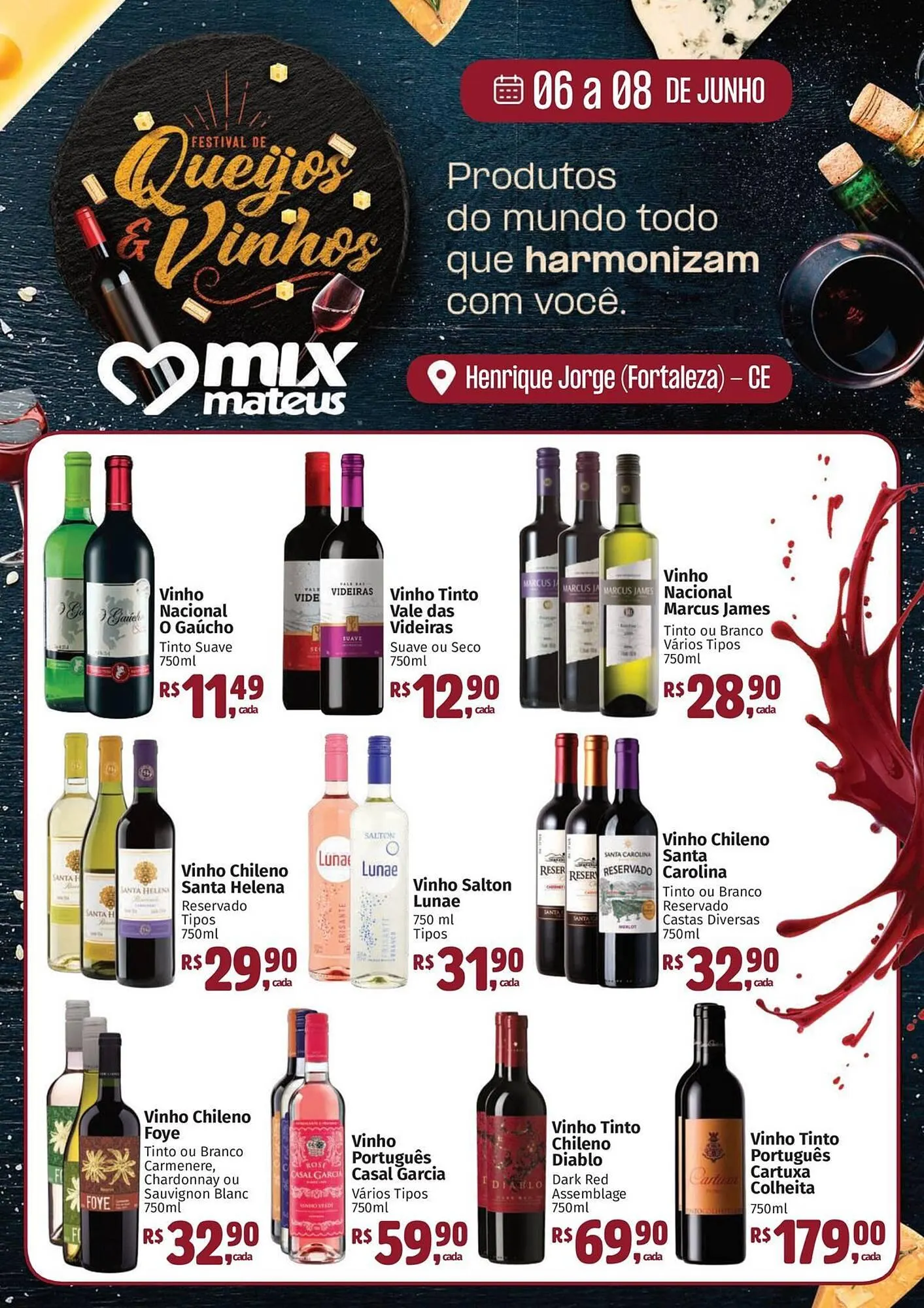 Encarte de Catálogo Supermercados Mateus 6 de junho até 8 de junho 2025 - Pagina 1