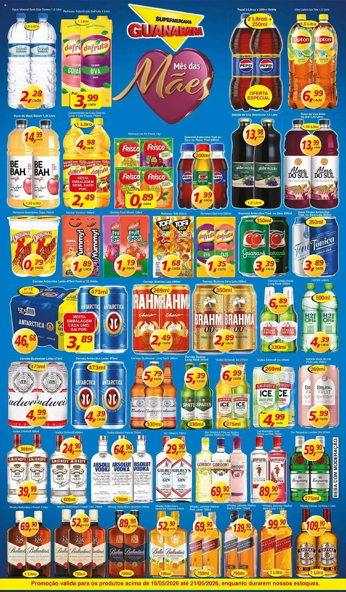 Encarte de Encarte Supermercados Guanabara 16 de maio até 21 de maio 2026 - Pagina 4