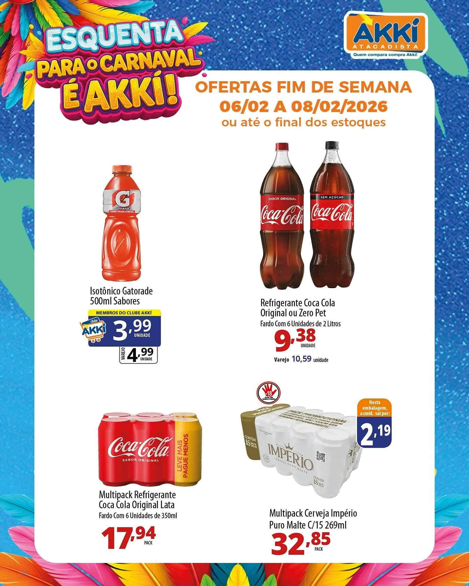 Encarte de Folheto Akki Atacadista 6 de fevereiro até 8 de fevereiro 2026 - Pagina 4