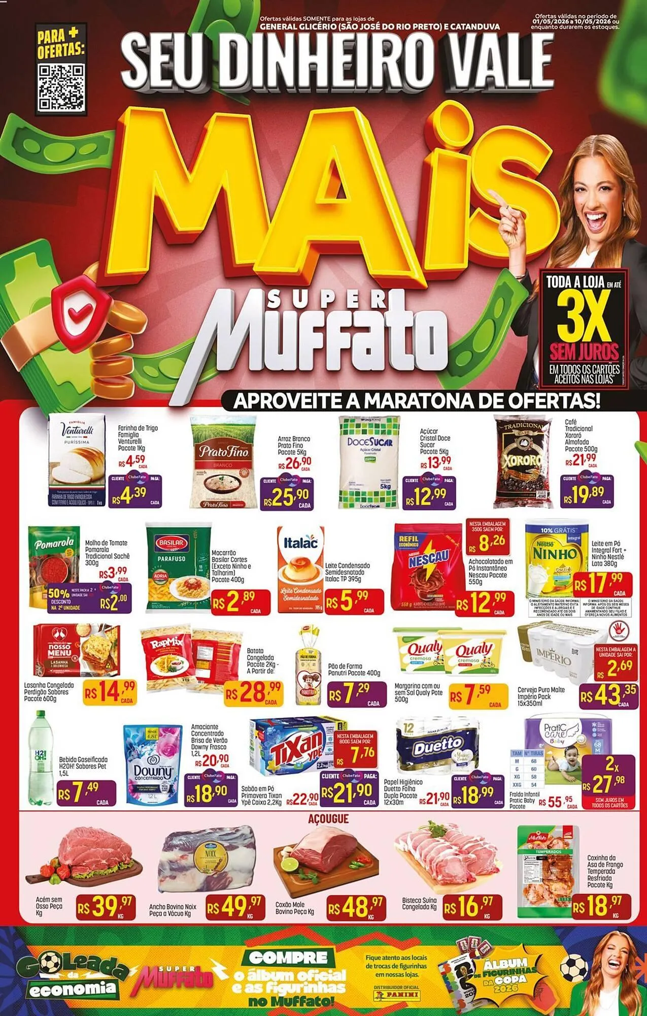 Encarte de Encarte Muffato 1 de maio até 10 de maio 2026 - Pagina 1