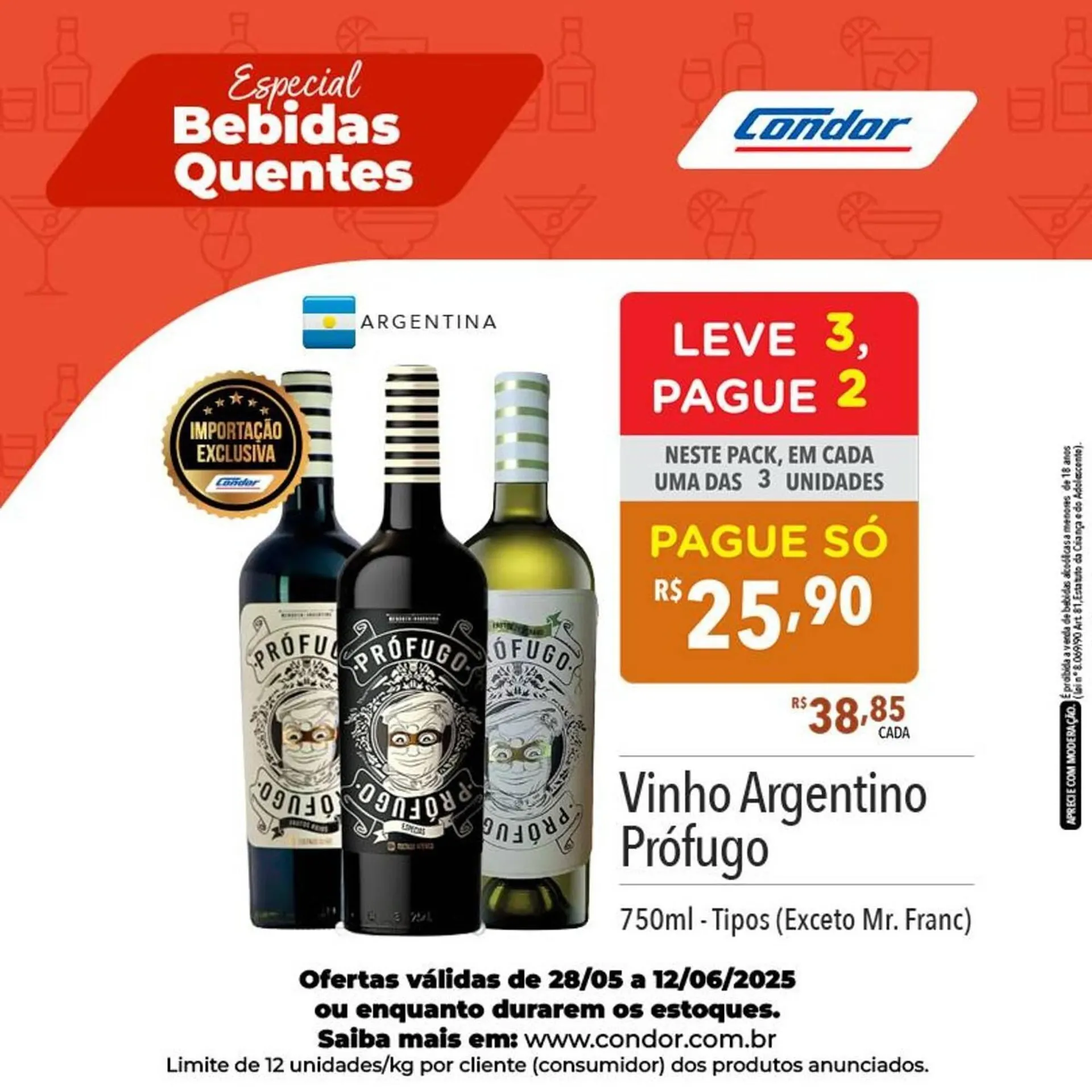 Encarte de Catálogo Supermercados Condor 28 de maio até 12 de junho 2025 - Pagina 1