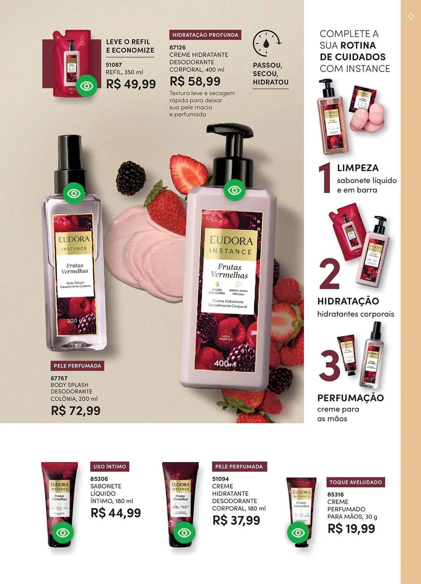 Encarte de Catálogo Eudora 27 de janeiro até 28 de fevereiro 2026 - Pagina 79