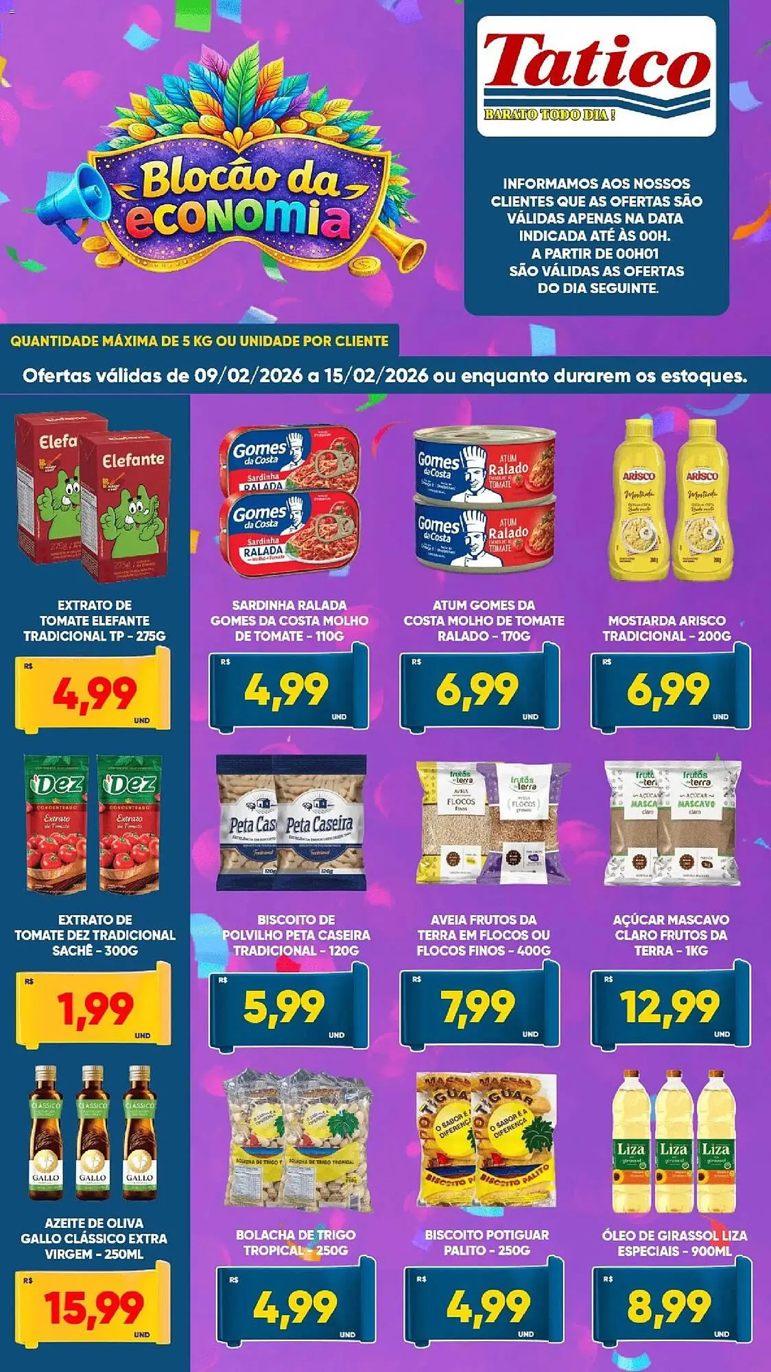 Encarte de Tabloide Tatico 9 de fevereiro até 16 de fevereiro 2026 - Pagina 2