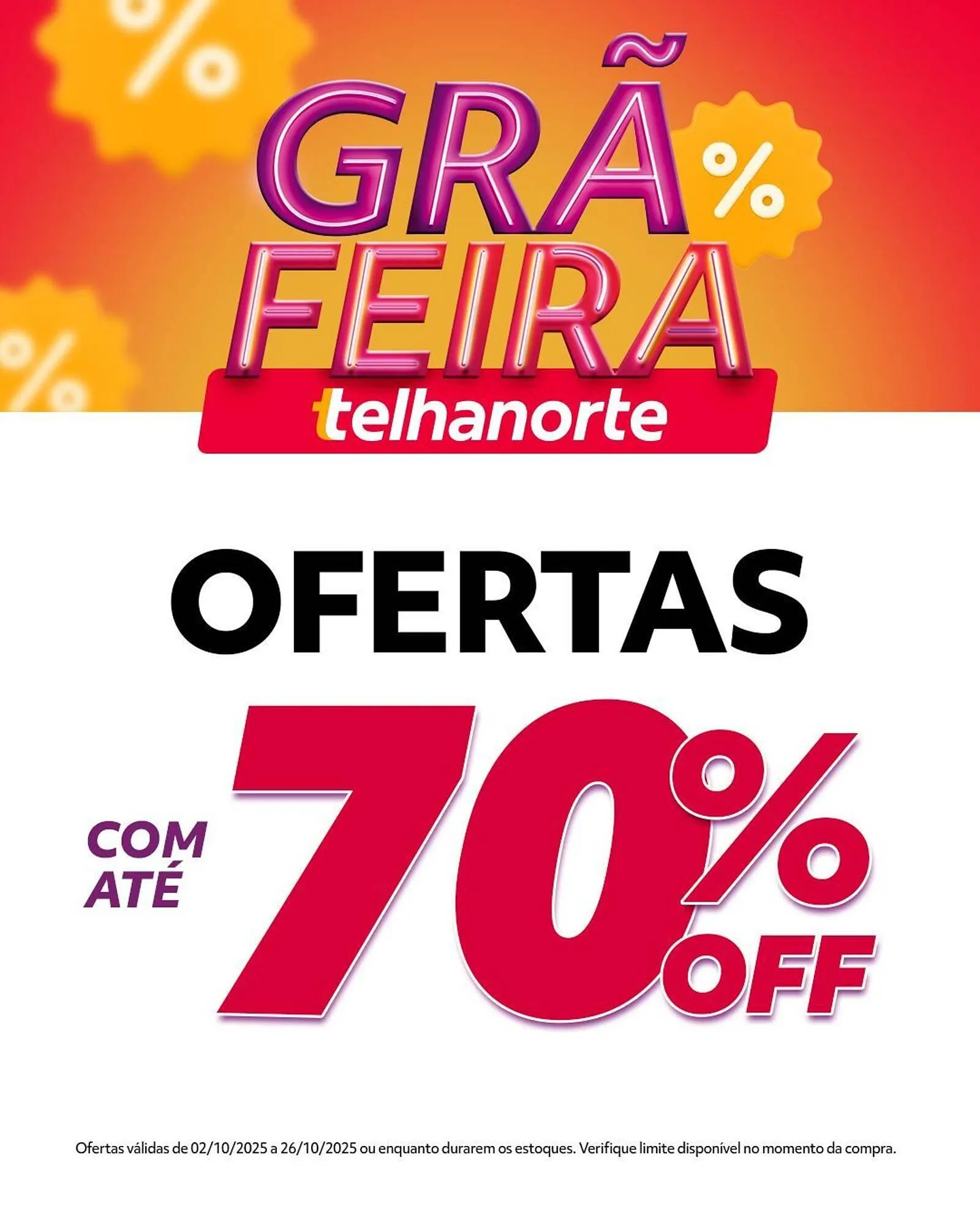 Encarte de Catálogo Telhanorte 2 de outubro até 26 de outubro 2025 - Pagina 2