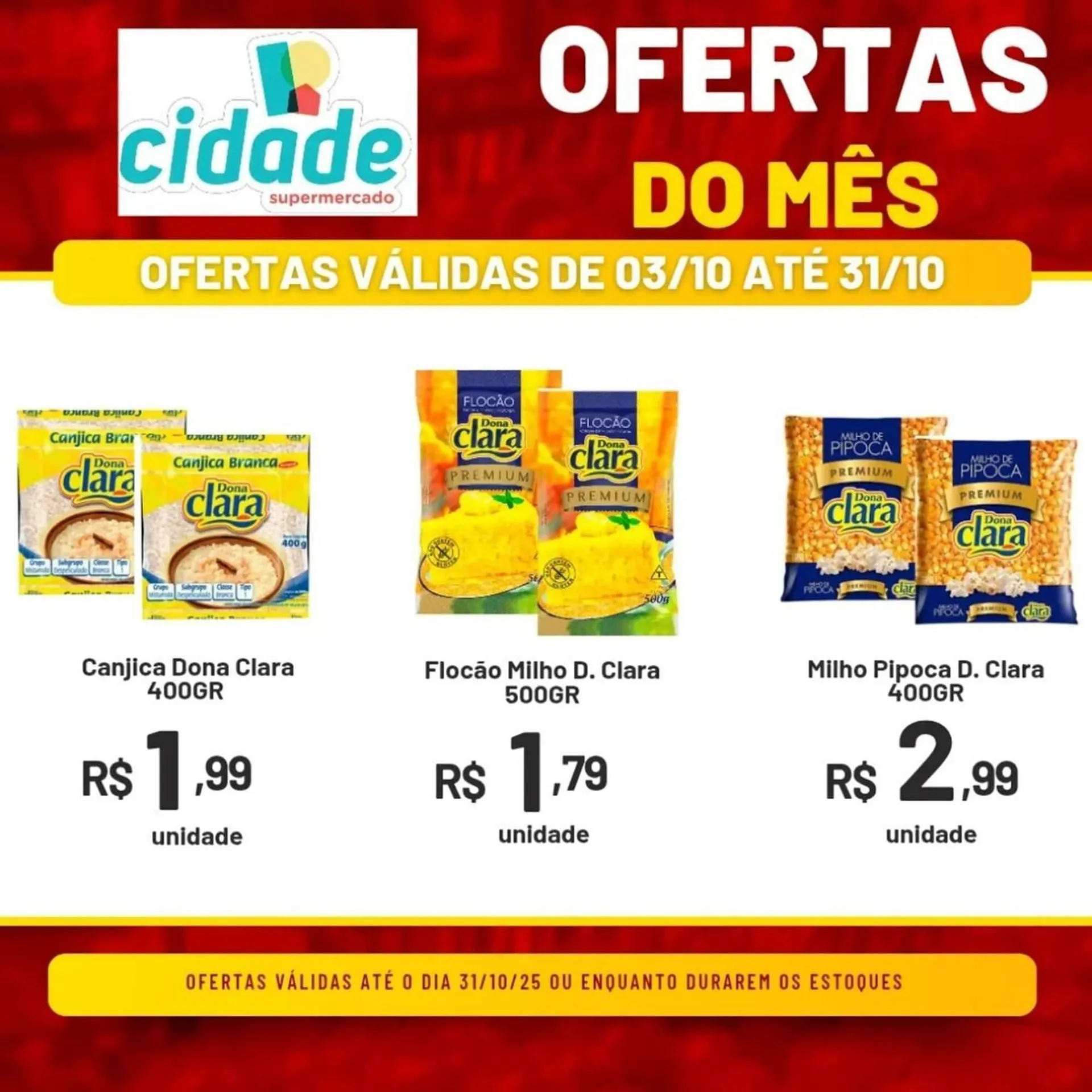 Encarte de Catálogo Cidade Supermercados 24 de outubro até 31 de outubro 2025 - Pagina 4