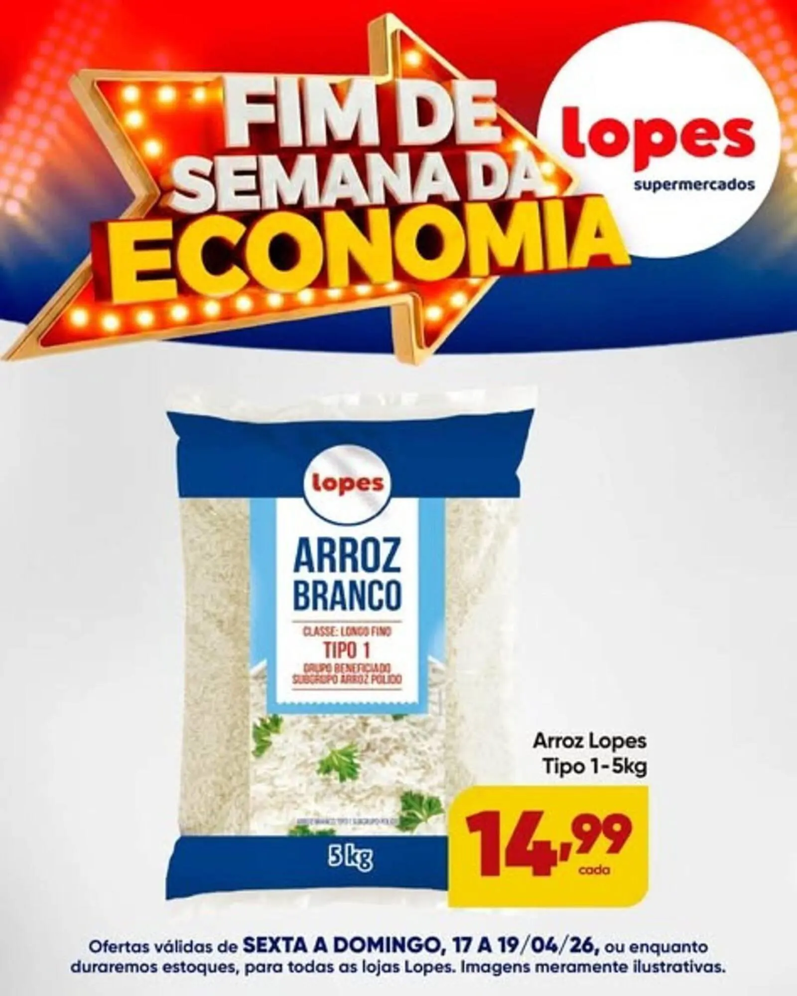 Encarte de Folheto Lopes Supermercados 17 de abril até 19 de abril 2026 - Pagina 5