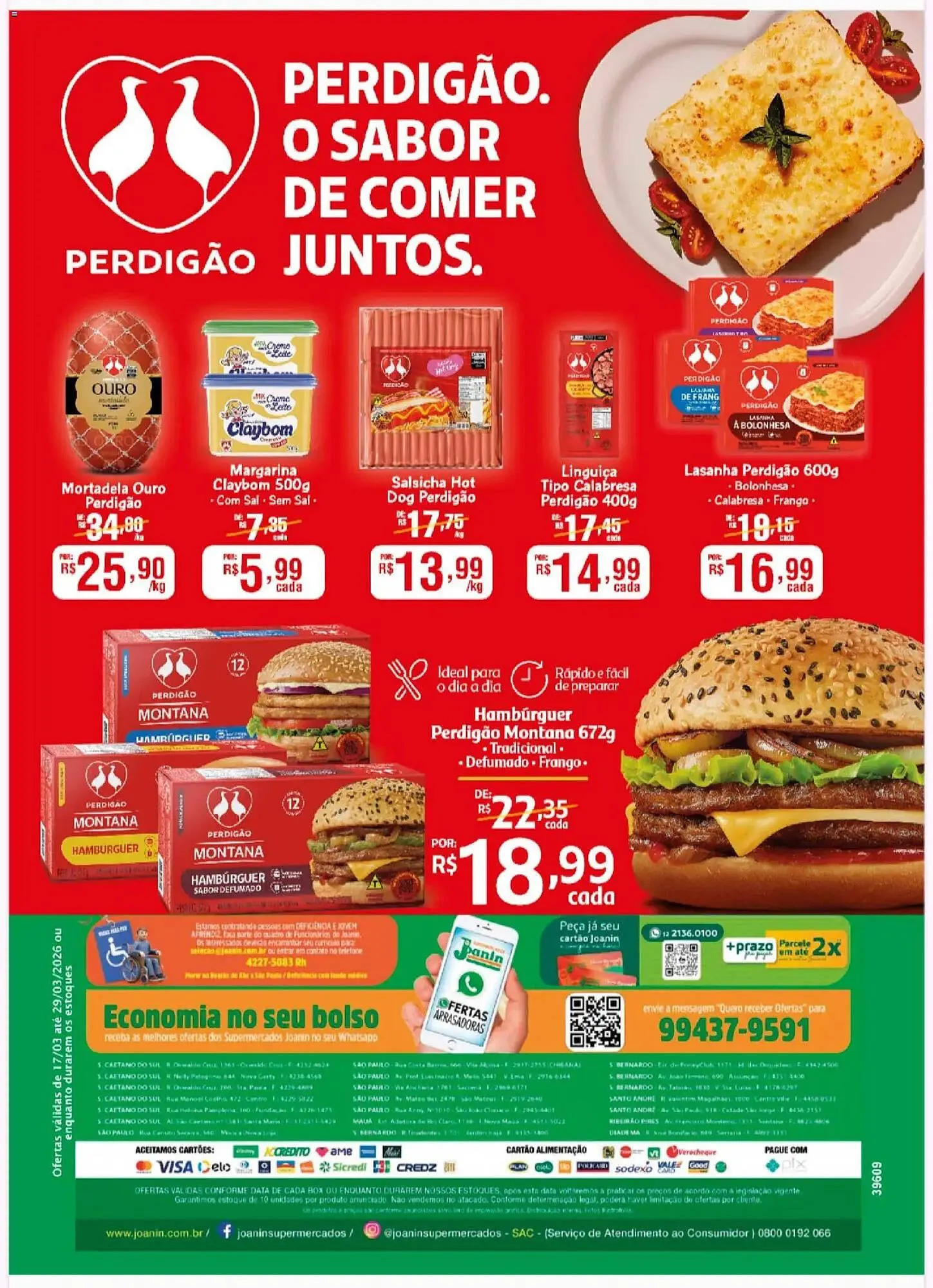 Encarte de Catálogo Supermercados Joanin 17 de março até 29 de março 2026 - Pagina 2