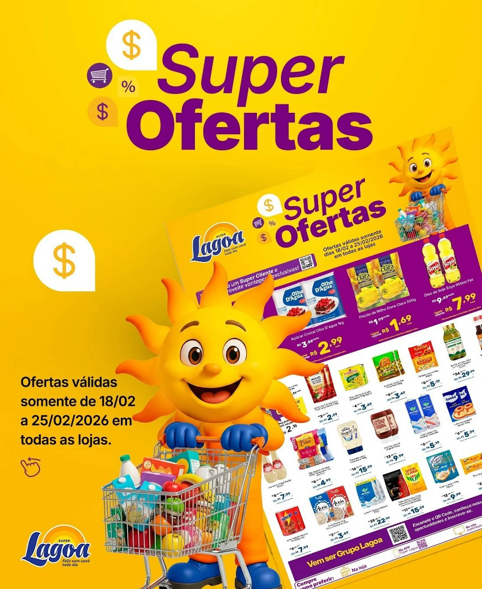 Encarte Super Lagoa - 1