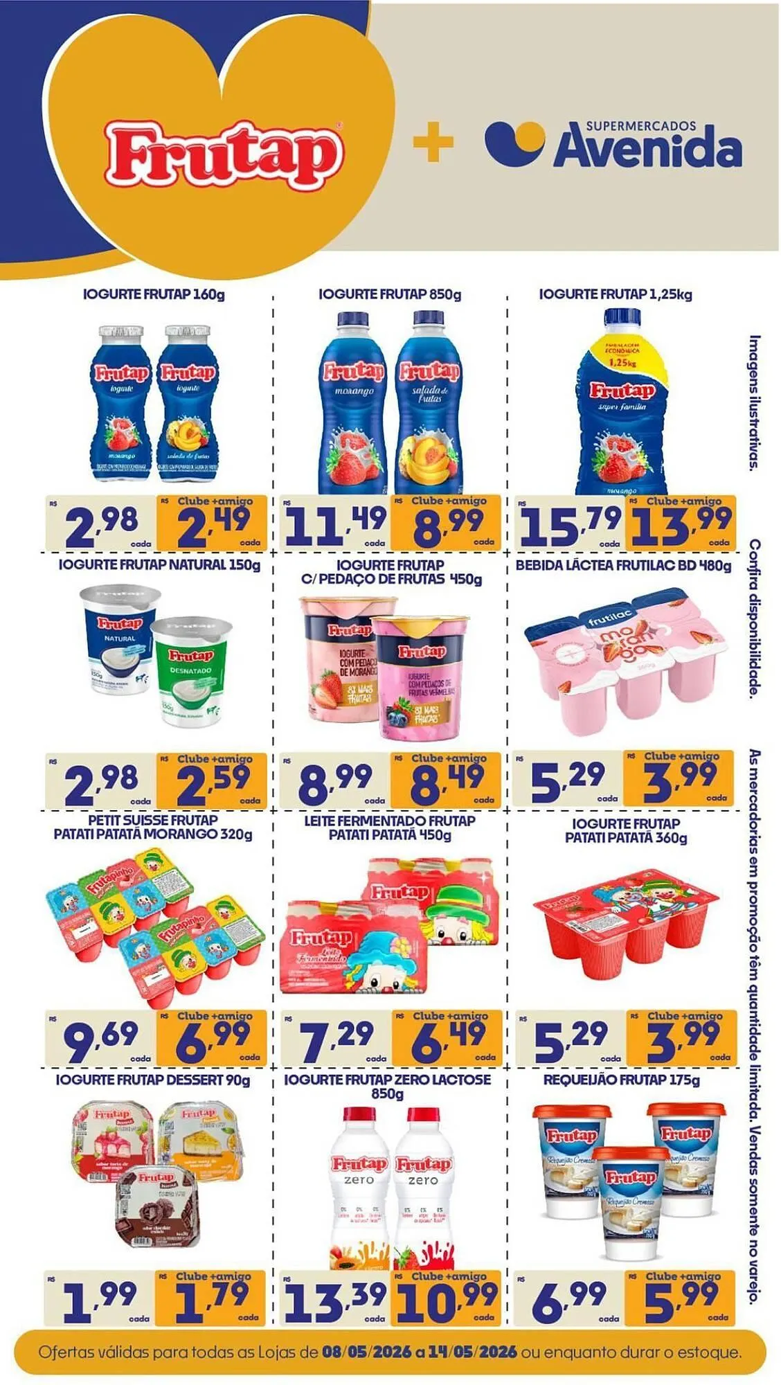 Encarte de Catálogo Supermercados Avenida 8 de maio até 14 de maio 2026 - Pagina 1