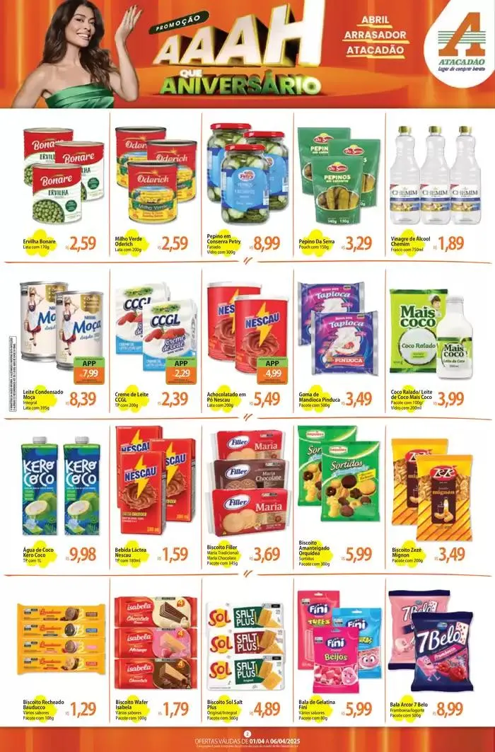 Encarte de Descontos e promoções 1 de abril até 6 de abril 2025 - Pagina 2