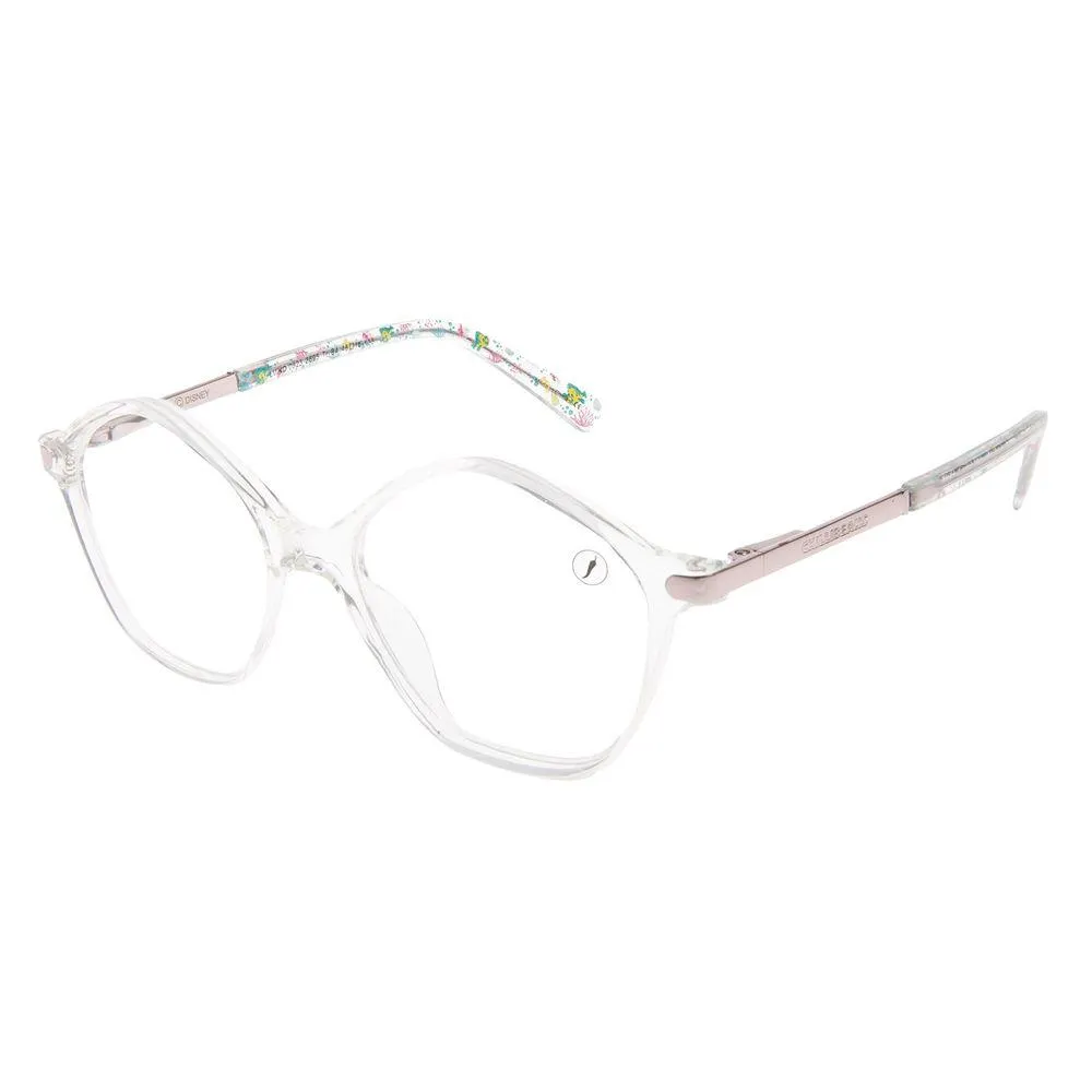 Armação Para Óculos de Grau Infantil Feminino A Pequena Sereia Hexagonal Rosé - LV.KD.0023.3695 U