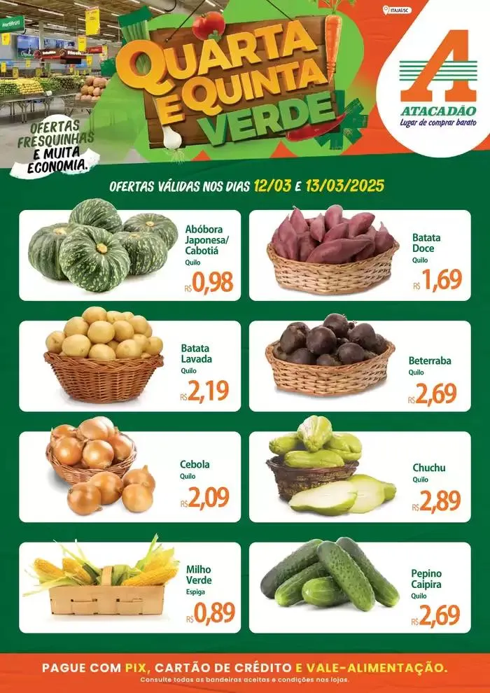 Encarte de Nossas melhores pechinchas 12 de março até 13 de março 2025 - Pagina 1