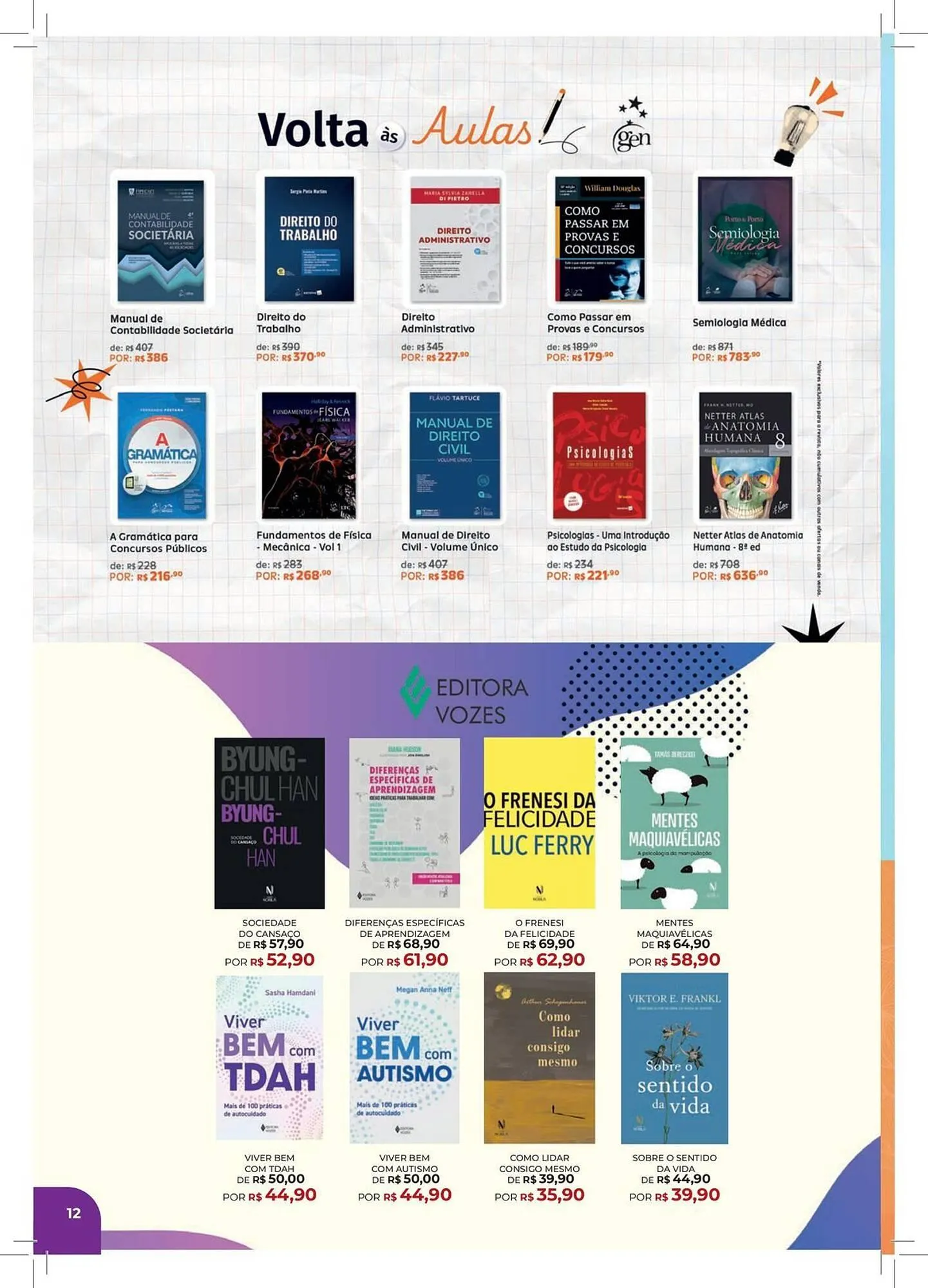 Encarte de Catálogo Livraria Leitura 2 de março até 31 de março 2026 - Pagina 12