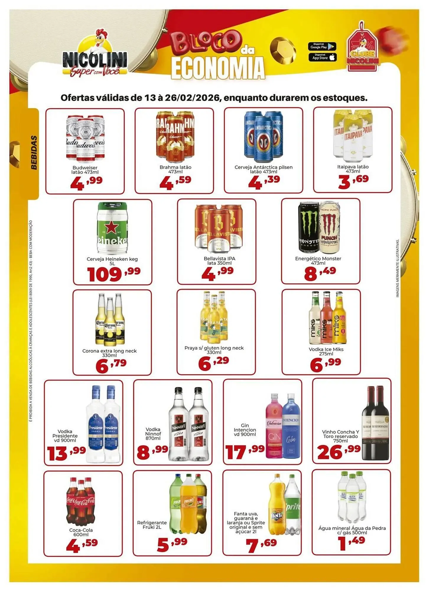Encarte de Catálogo Super Nicolini 13 de fevereiro até 26 de fevereiro 2026 - Pagina 6