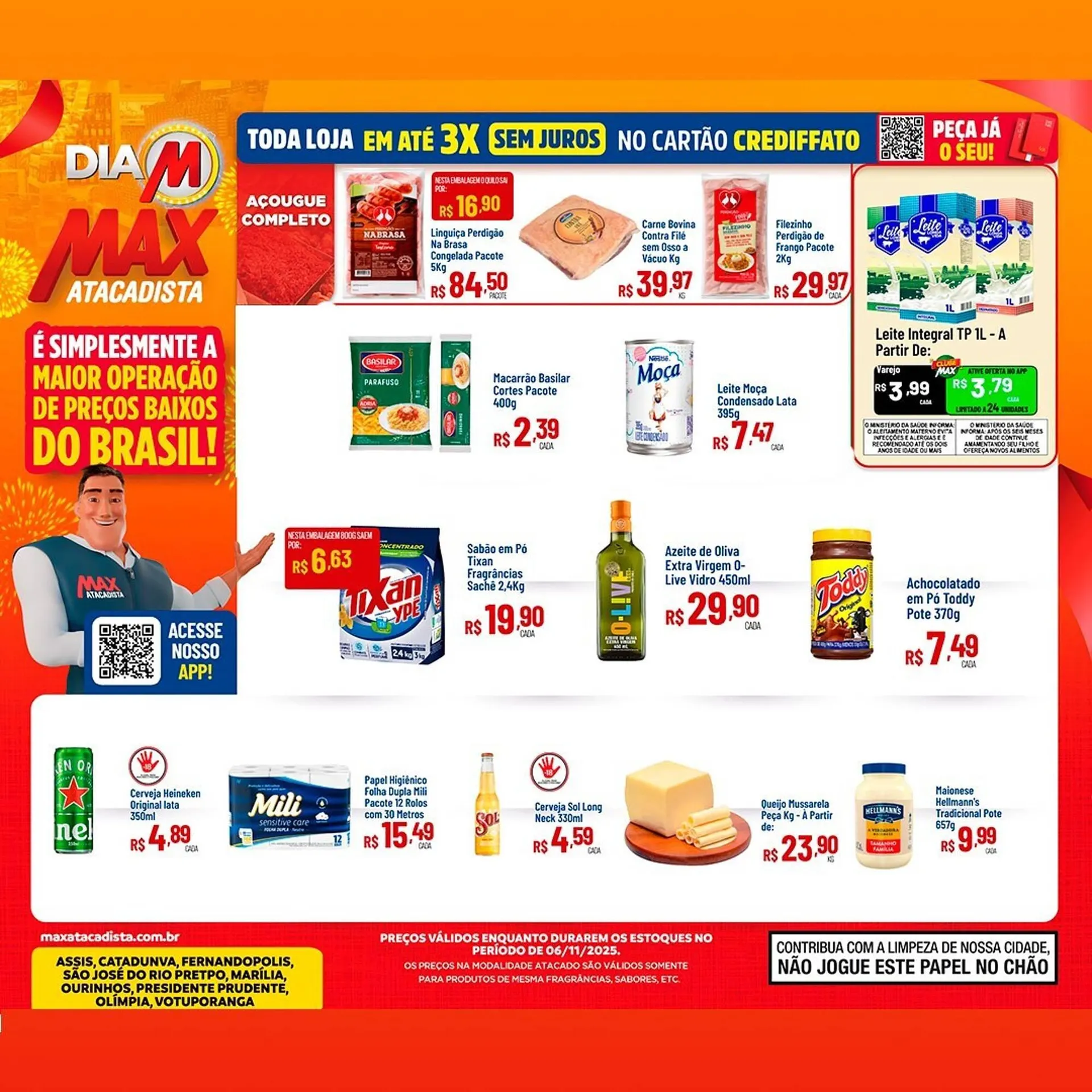 Encarte de Encarte Max Atacadista 5 de novembro até 6 de novembro 2025 - Pagina 1