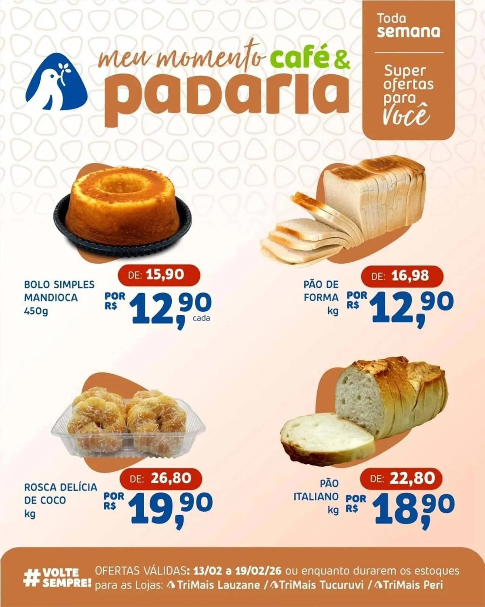 Encarte de Catálogo Trimais Supermercado 13 de fevereiro até 19 de fevereiro 2026 - Pagina 4