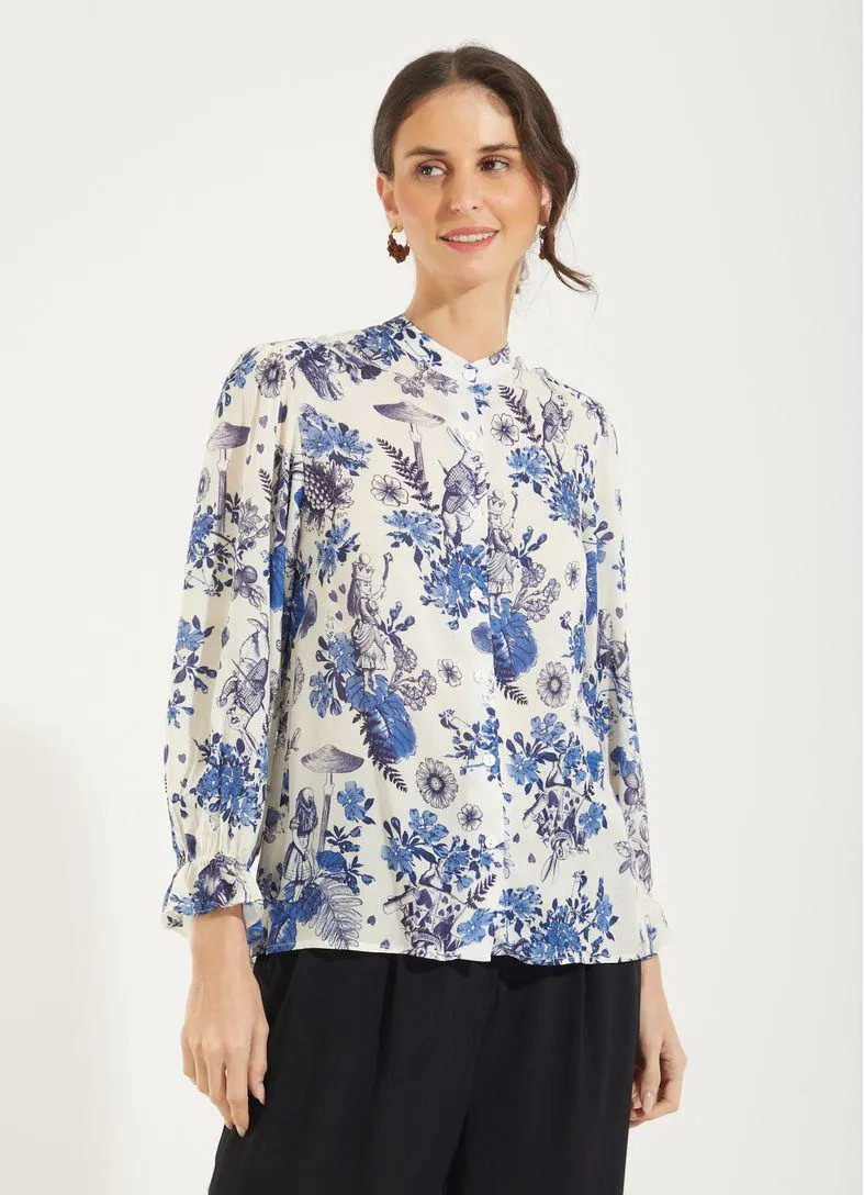 Camisa estampada maravilhas