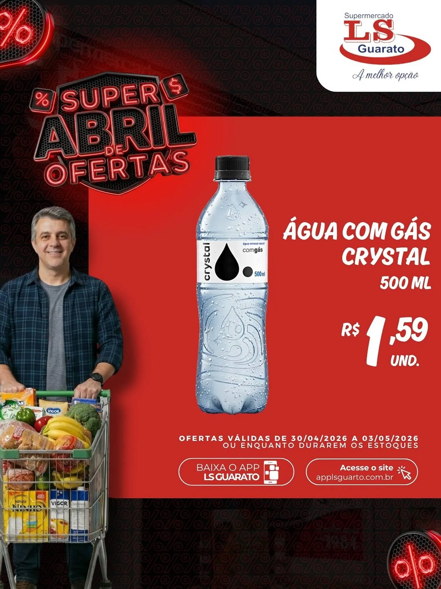 Encarte de Catálogo Supermercado LS Guarato 30 de abril até 3 de maio 2026 - Pagina 7