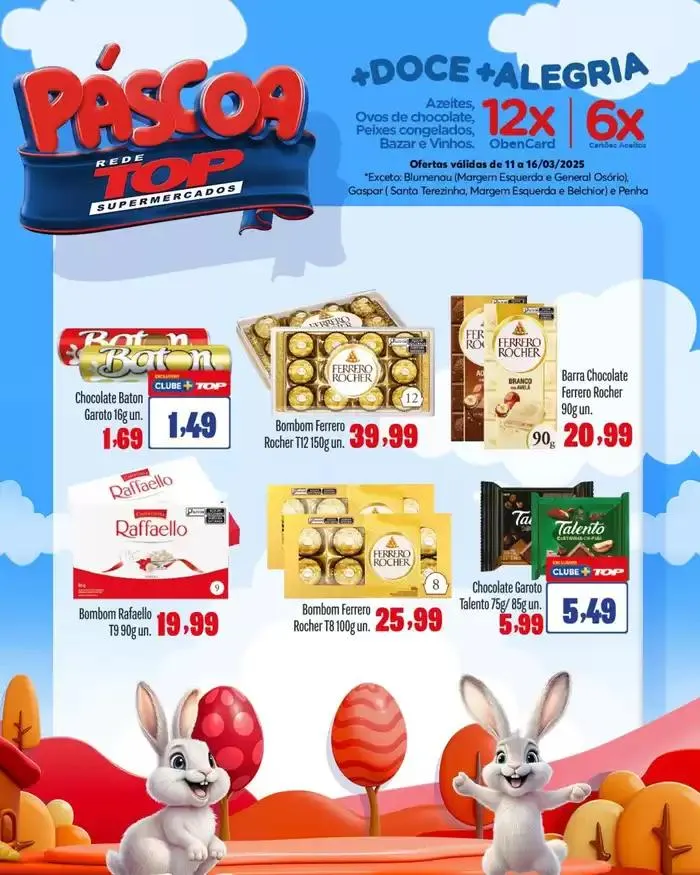 Encarte de Encarte Rede Top 11 de março até 16 de março 2025 - Pagina 1