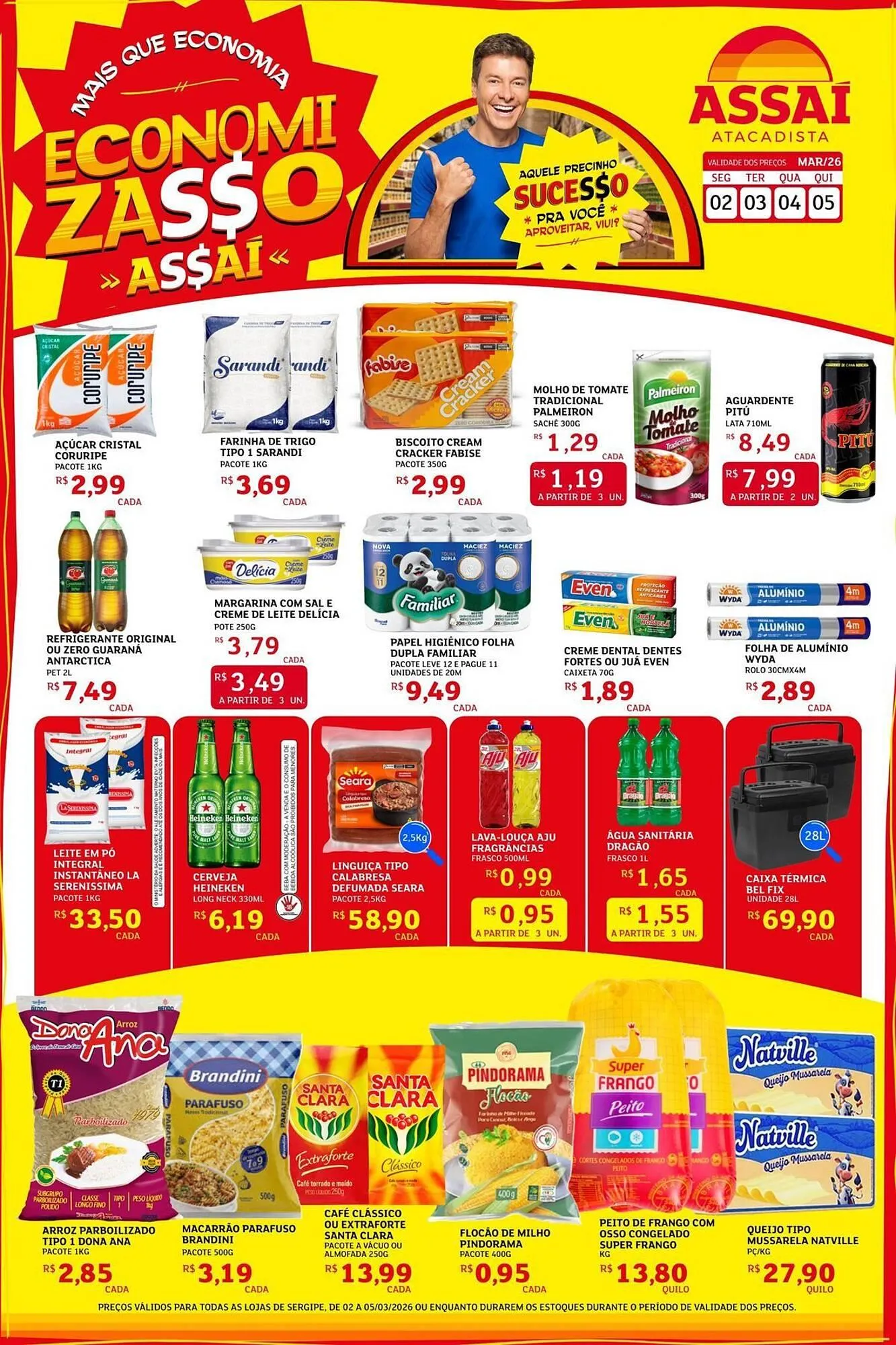 Encarte de Encarte Assaí Atacadista 2 de março até 5 de março 2026 - Pagina 1