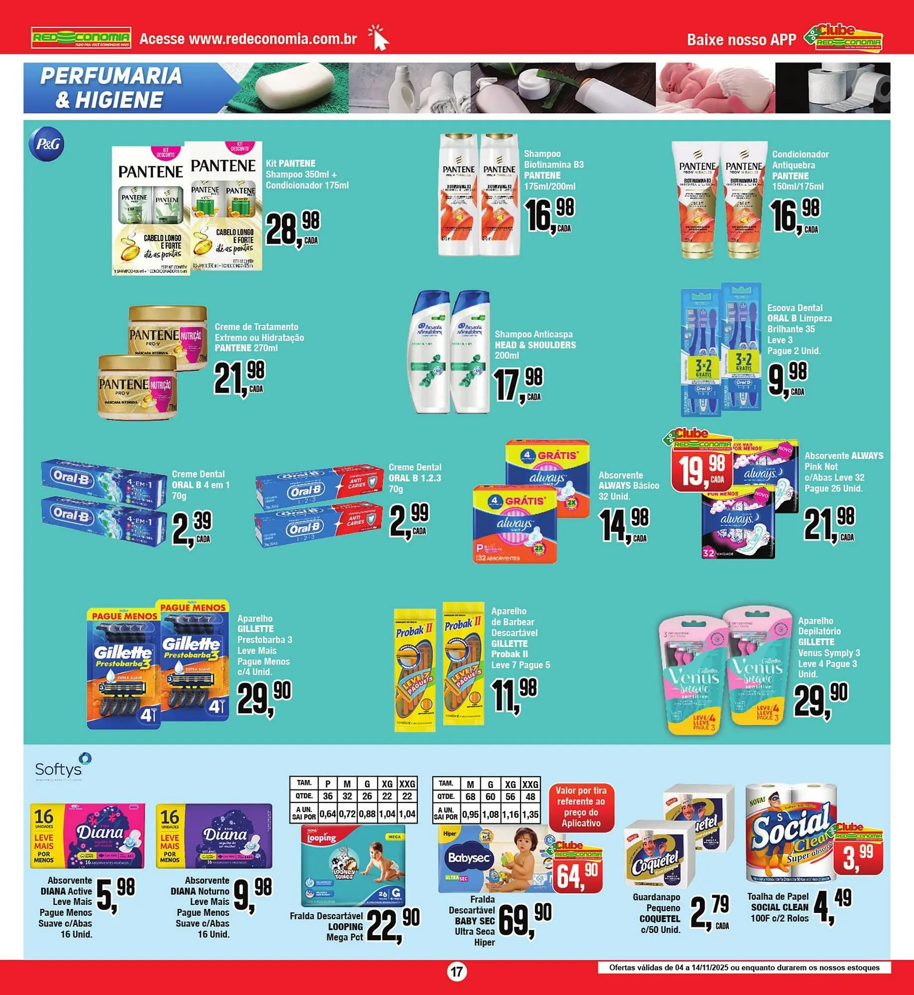 Encarte de Encarte Rede Economia 5 de novembro até 14 de novembro 2025 - Pagina 17