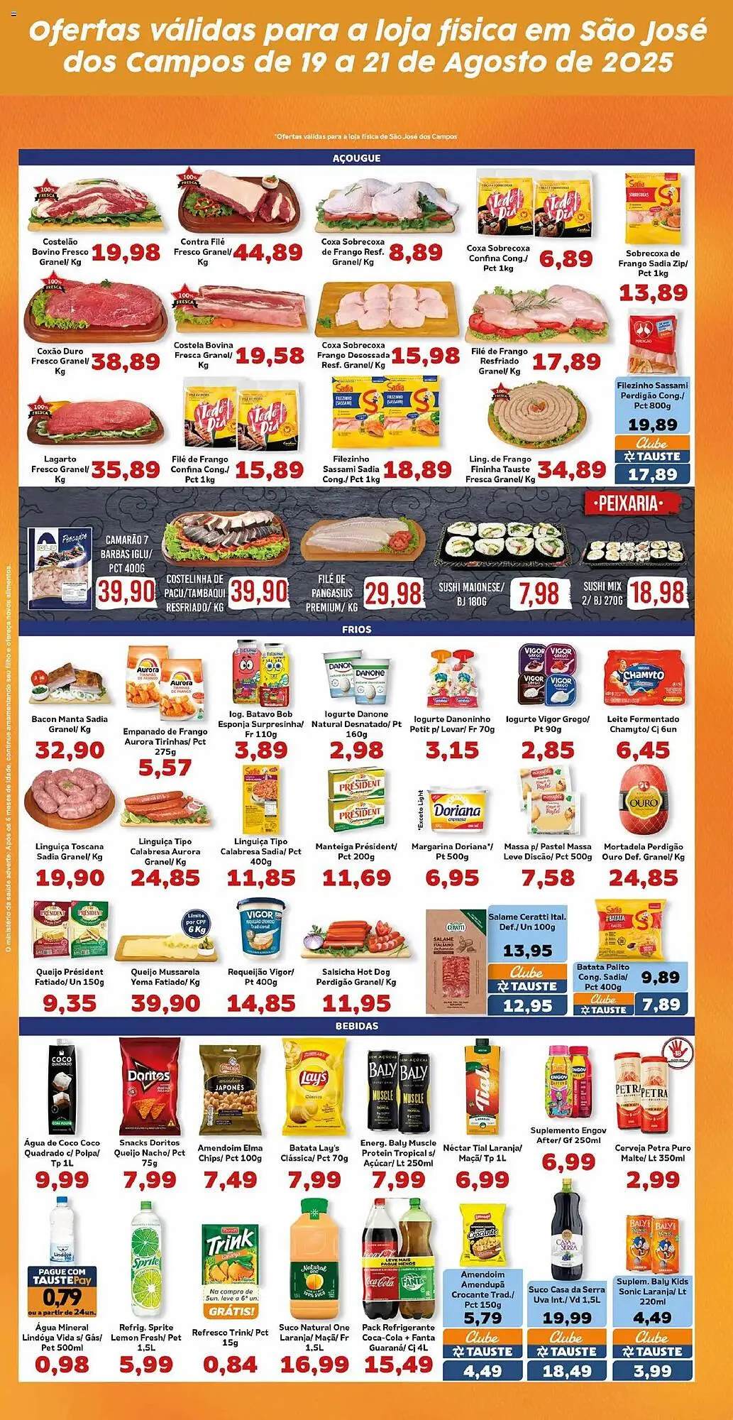 Encarte de Catálogo Supermercados Tauste 19 de agosto até 22 de agosto 2025 - Pagina 4