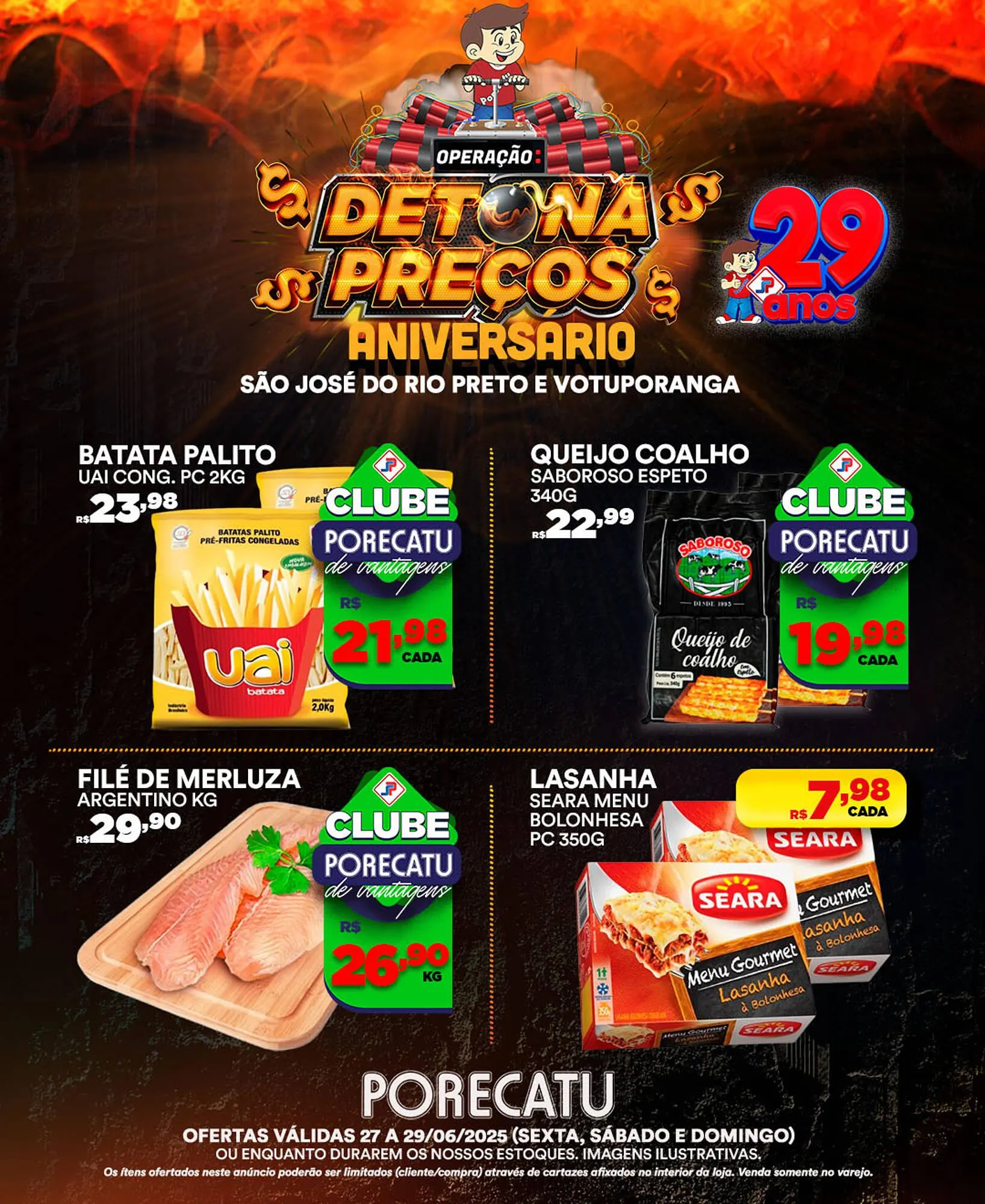 Encarte de Catálogo Supermercado Porecatu 27 de junho até 29 de junho 2025 - Pagina 5
